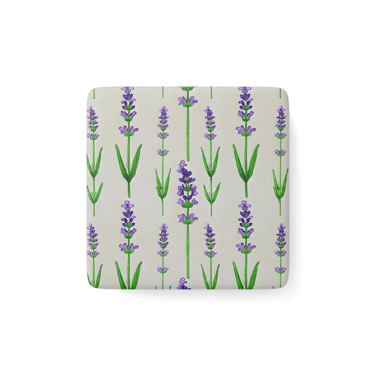 Lavender Calm Porcelain Magnet