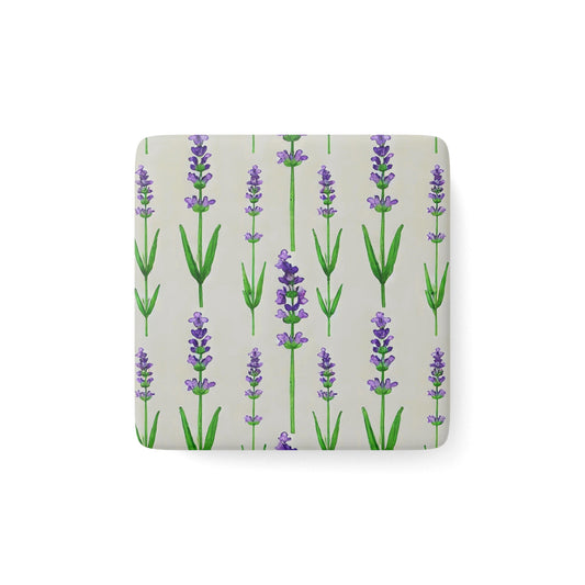 Lavender Calm Porcelain Magnet