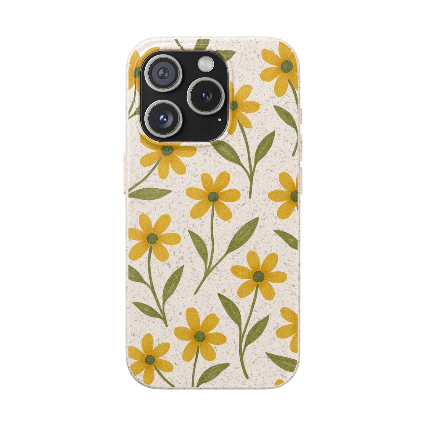Meadow Bloom Biodegradable Phone Case - Marigold