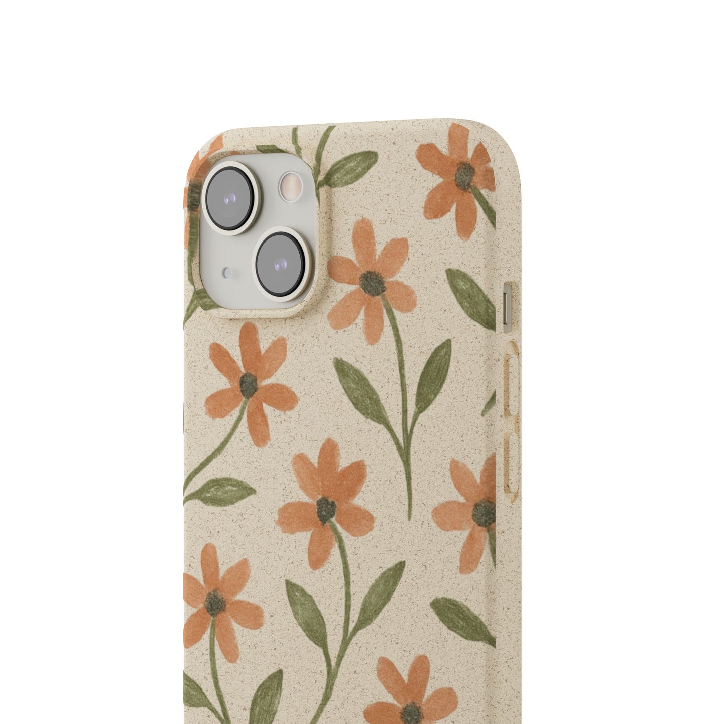 Floral Phone Case - Biodegradable Protective Cover