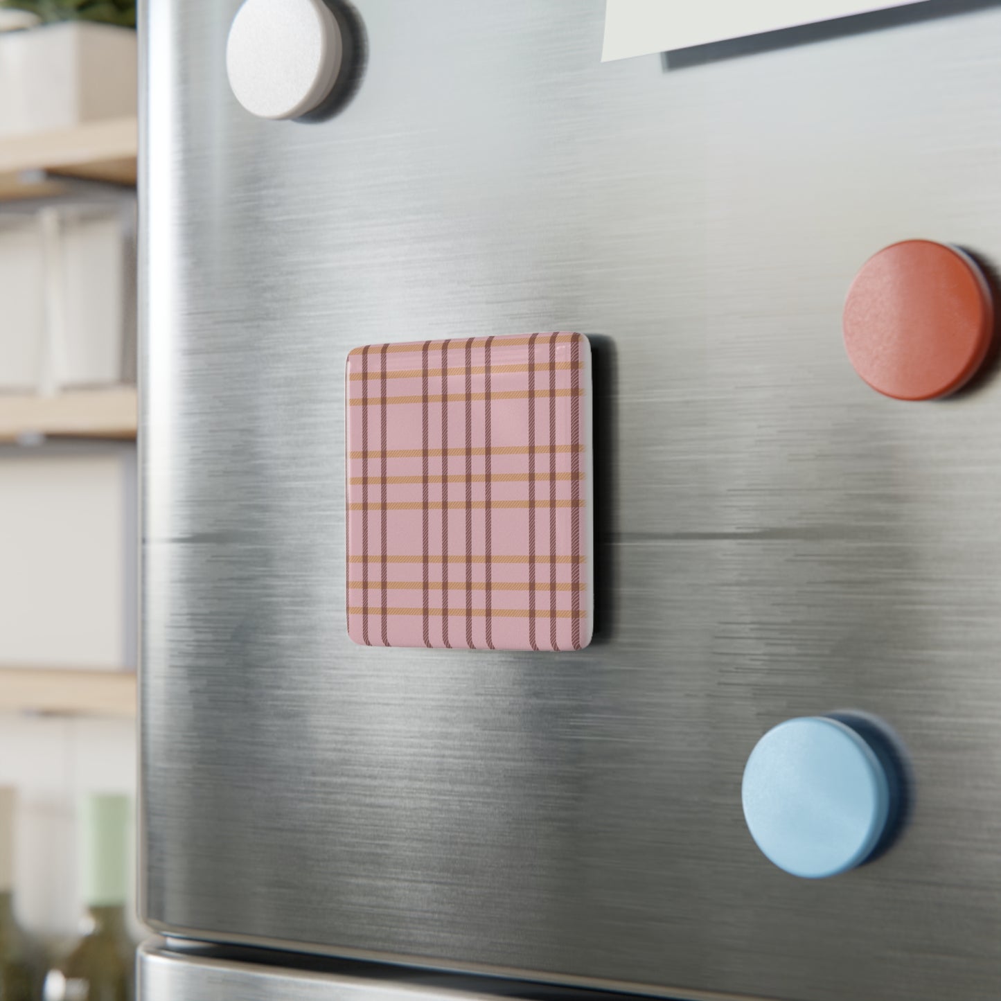 Pink Porcelain Magnet