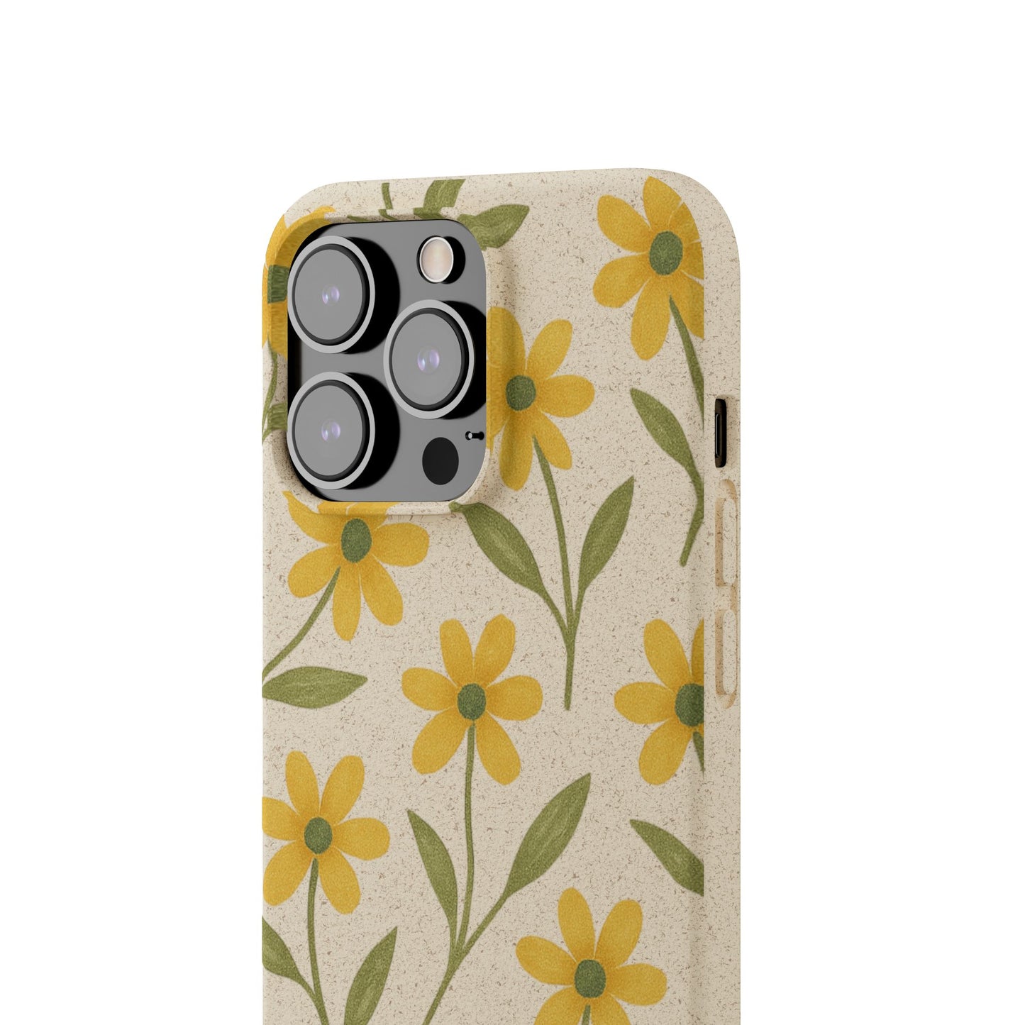 Meadow Bloom Biodegradable Phone Case - Marigold