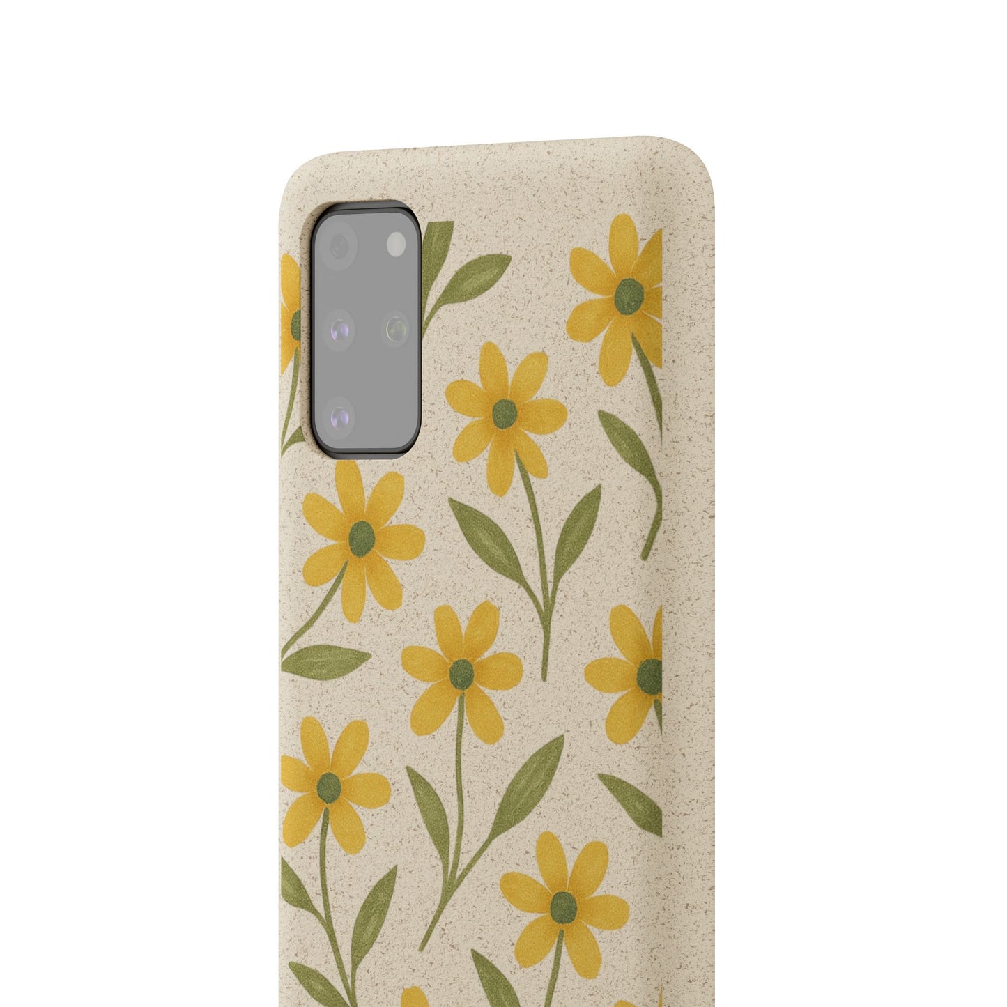 Meadow Bloom Biodegradable Phone Case - Marigold