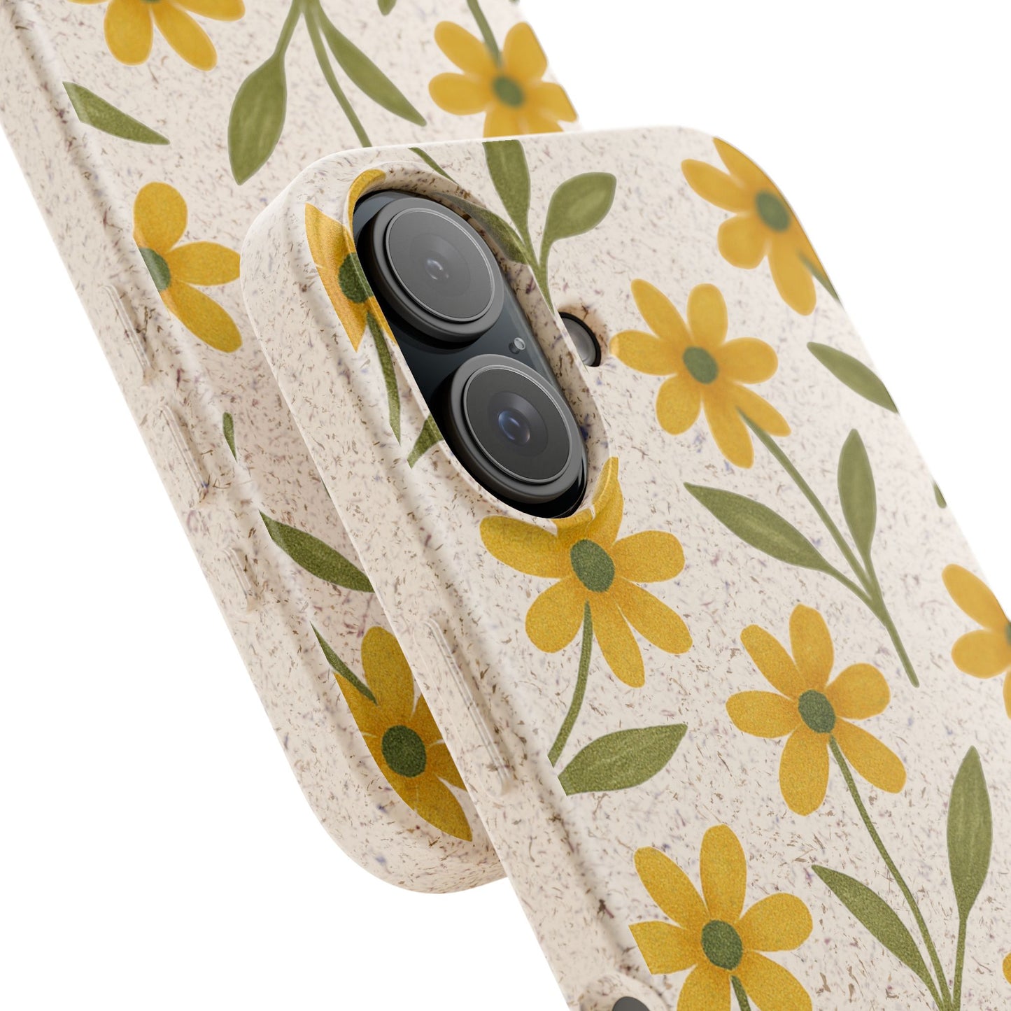 Meadow Bloom Biodegradable Phone Case - Marigold