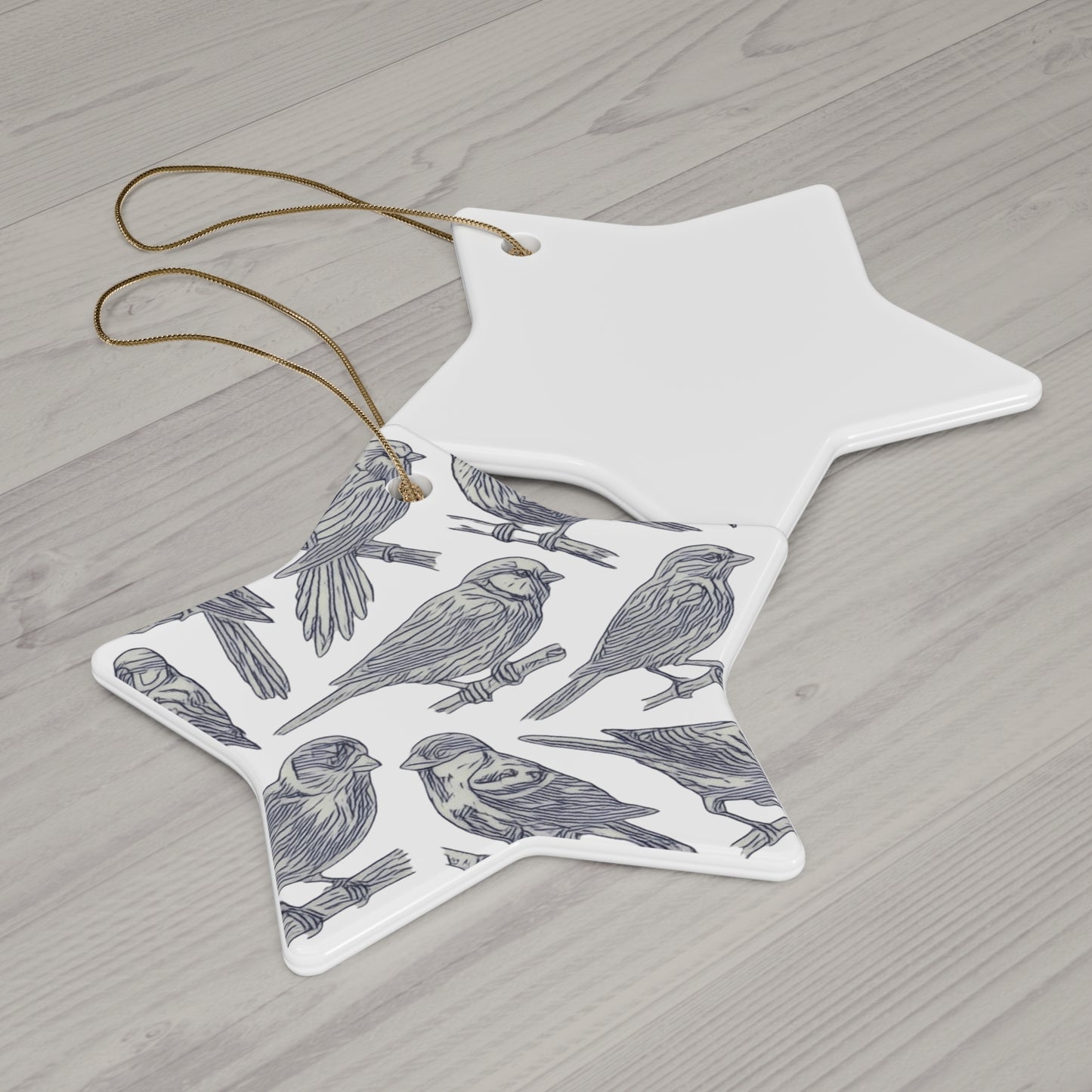 Aviary Breeze Ceramic Ornament, 4 Shapes