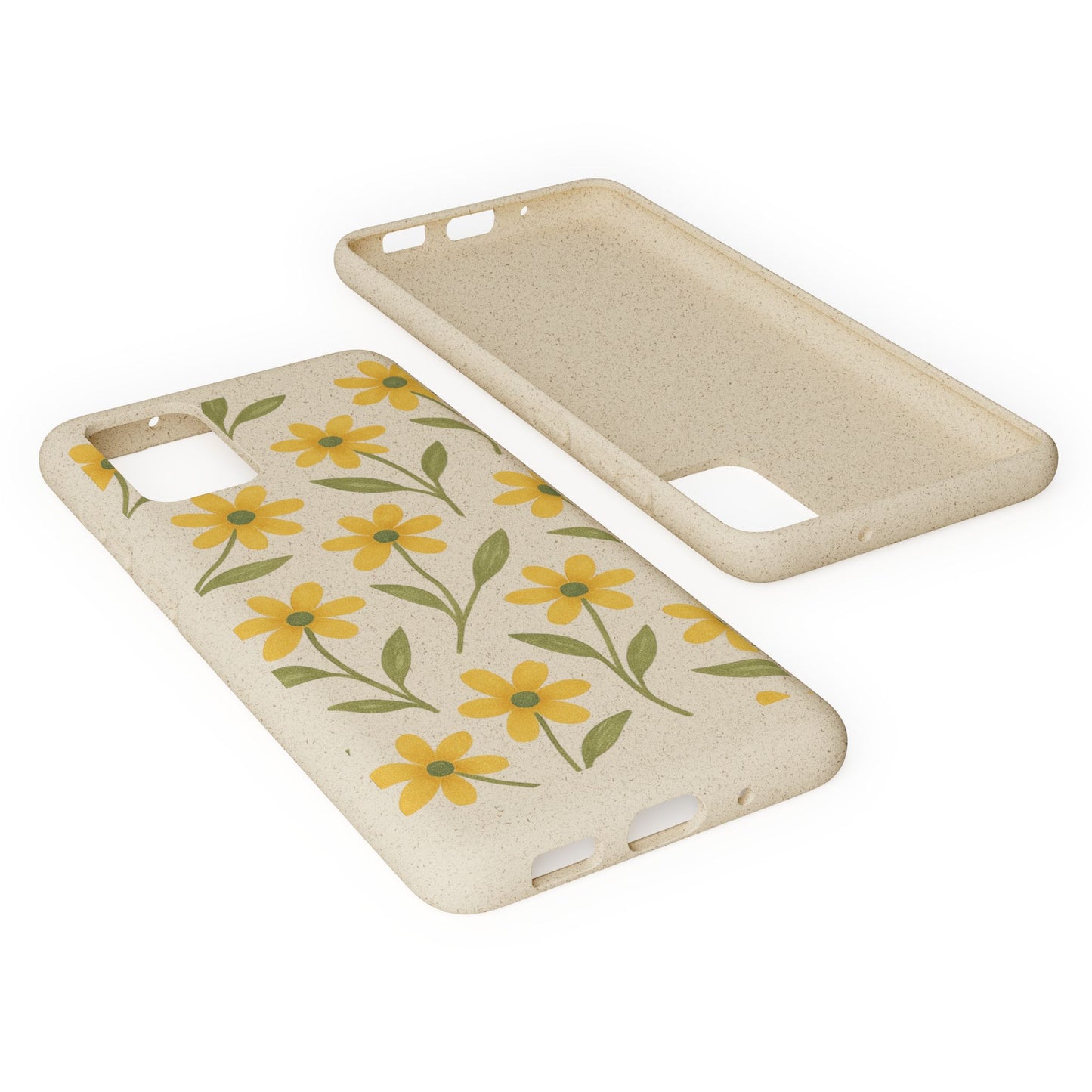 Meadow Bloom Biodegradable Phone Case - Marigold