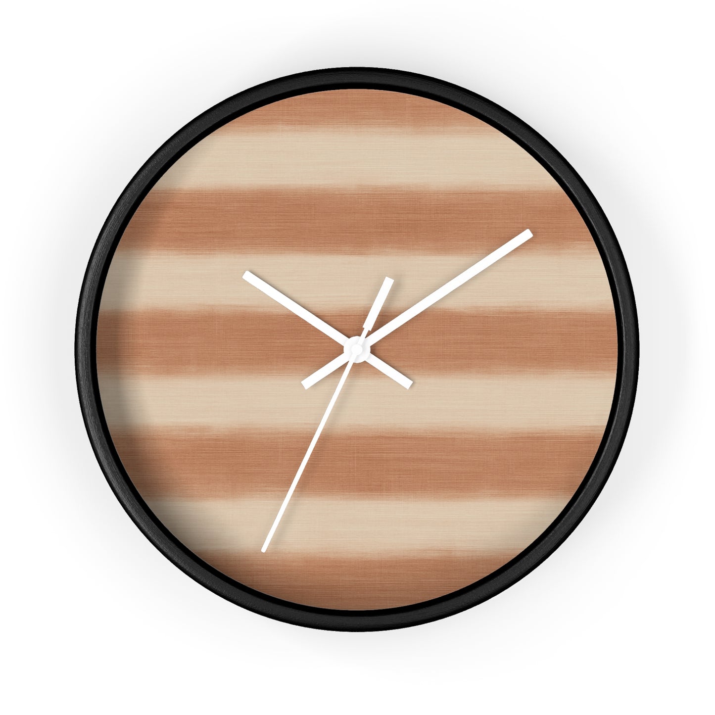 Loom Light Stripes Wall Clock – Clay Fade