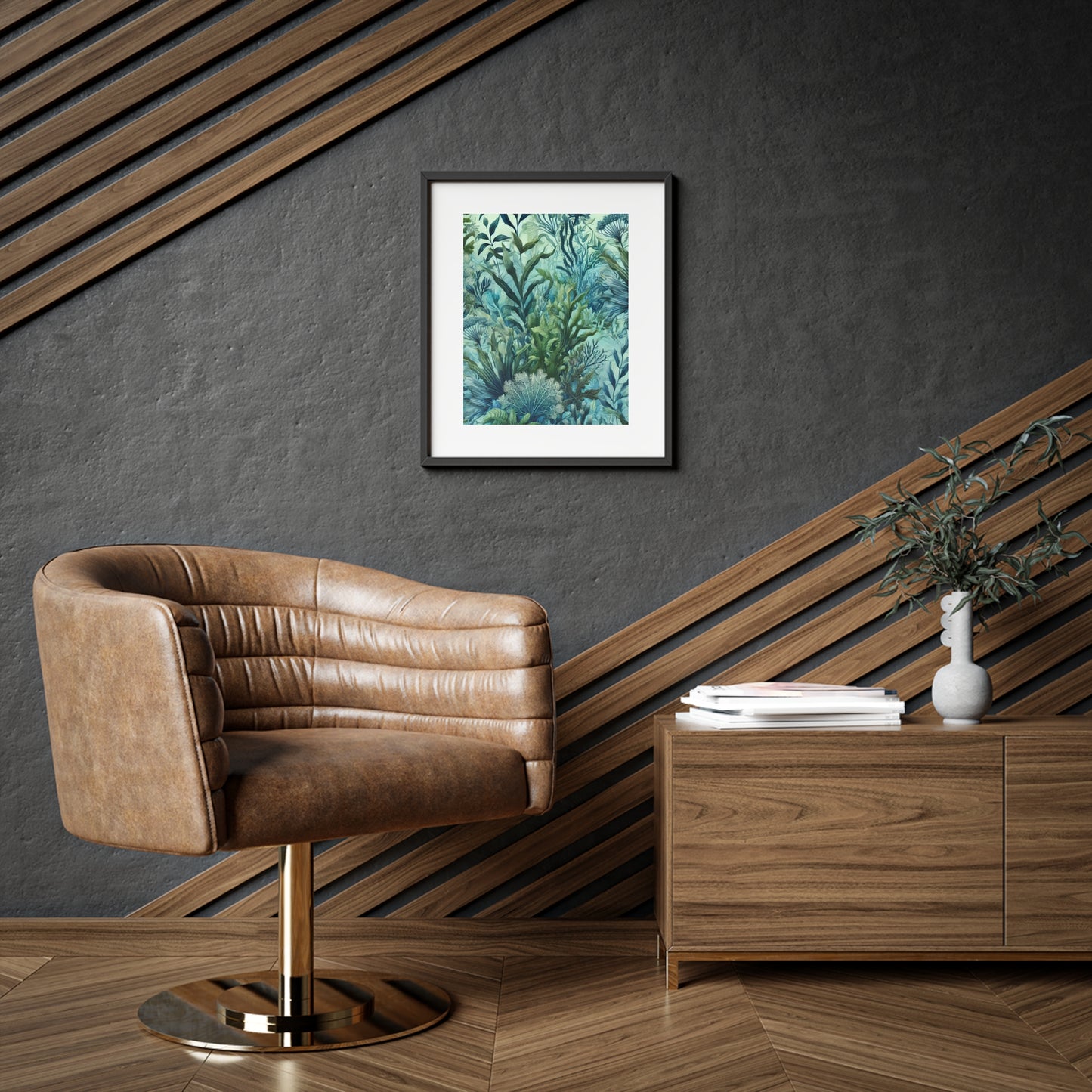 Framed Poster - Matte Finish Art for Coastal Decor