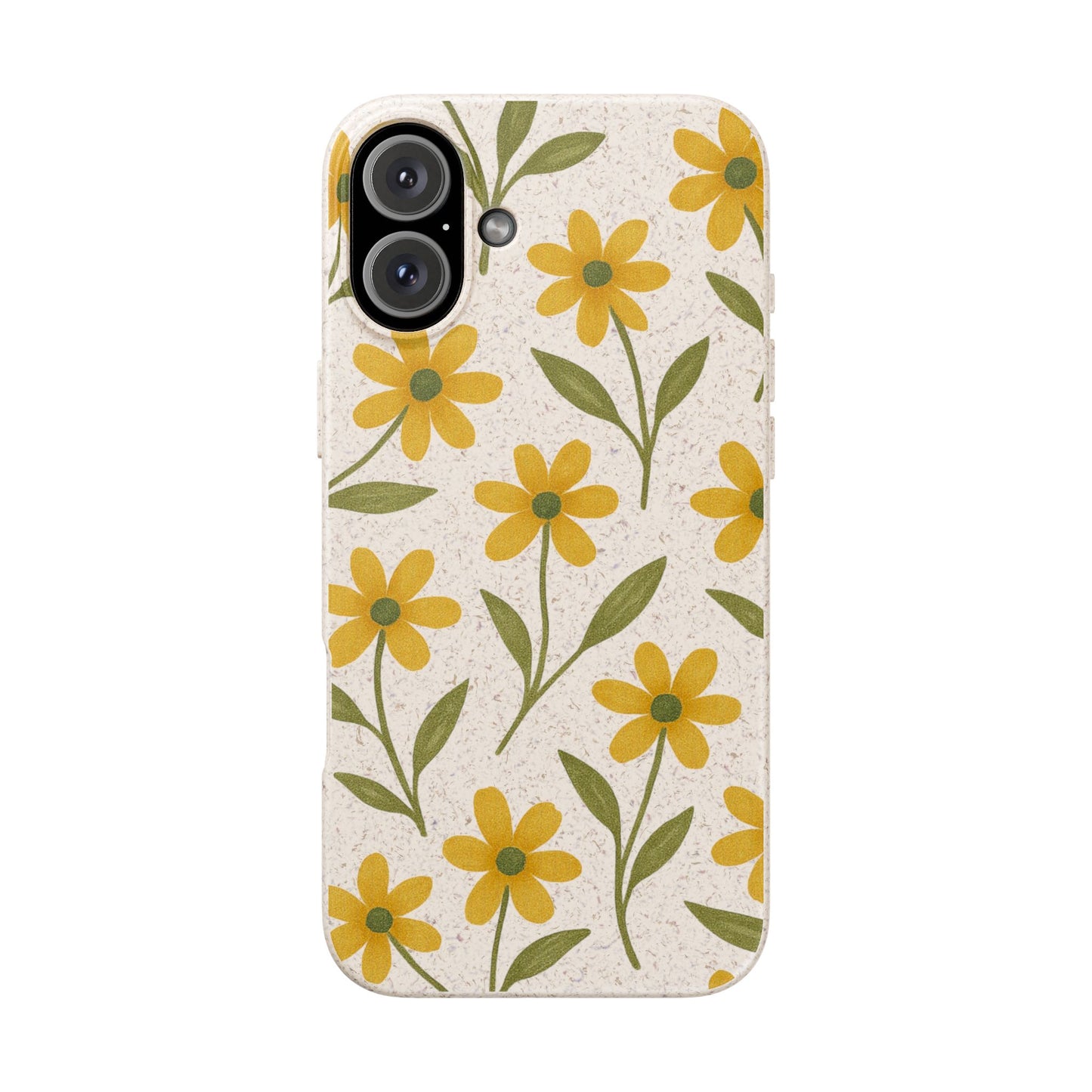 Meadow Bloom Biodegradable Phone Case - Marigold