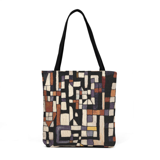 Modern Blocks Woven Tote
