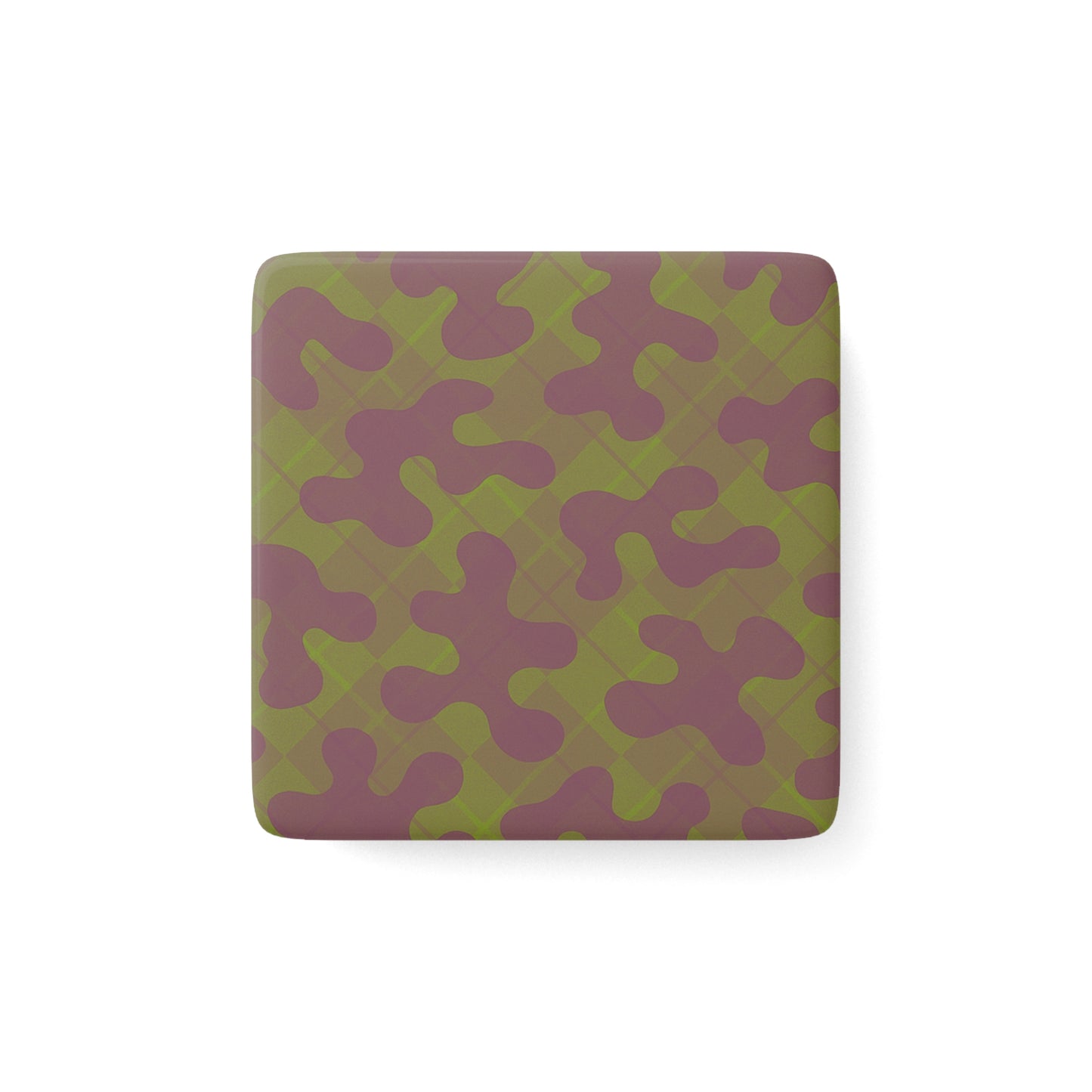 Porcelain Square Magnet -