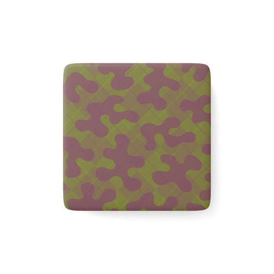 Porcelain Square Magnet -