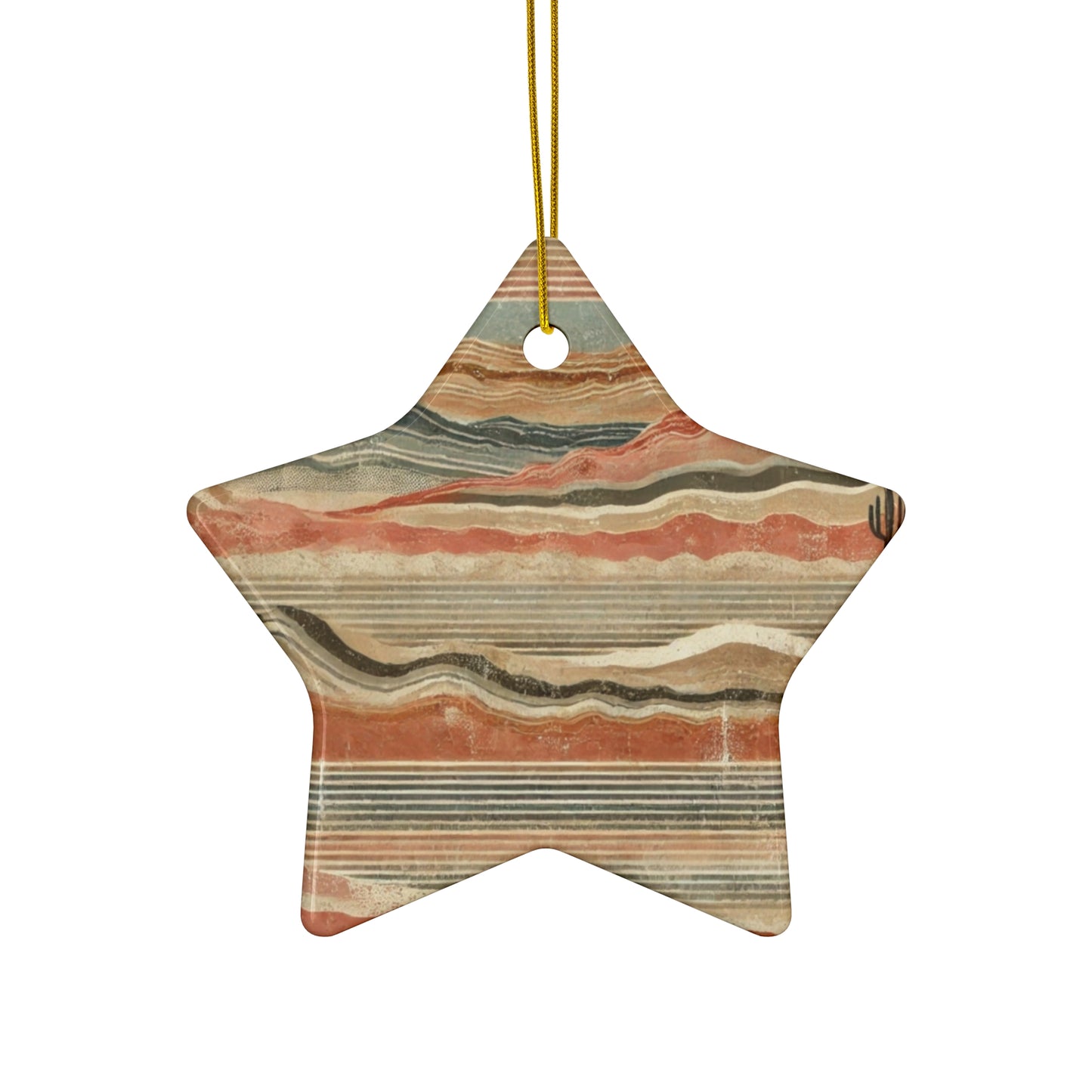 Ceramic Ornament desert theme