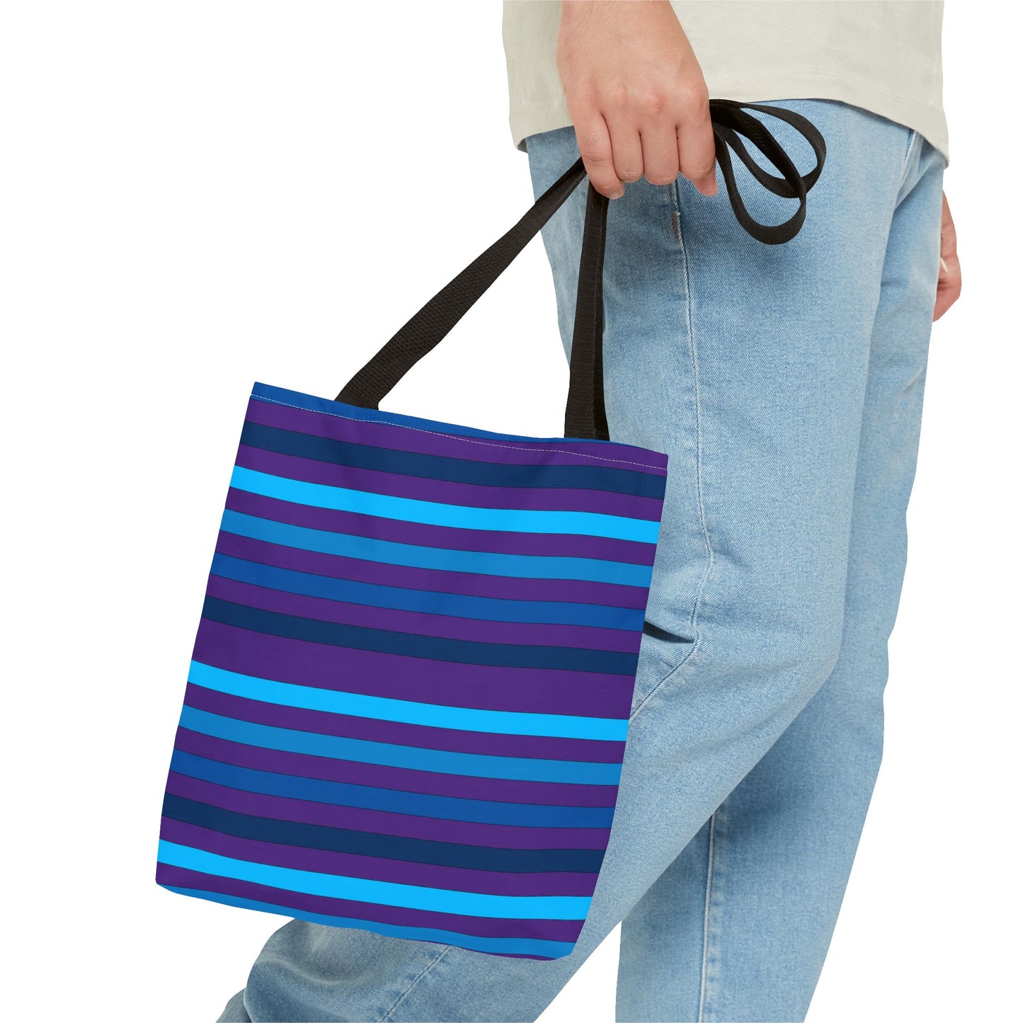 Purple/Blue Tote Bag