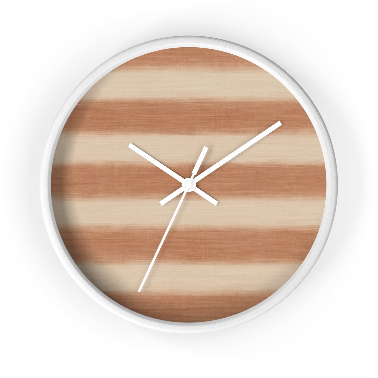 Loom Light Stripes Wall Clock – Clay Fade