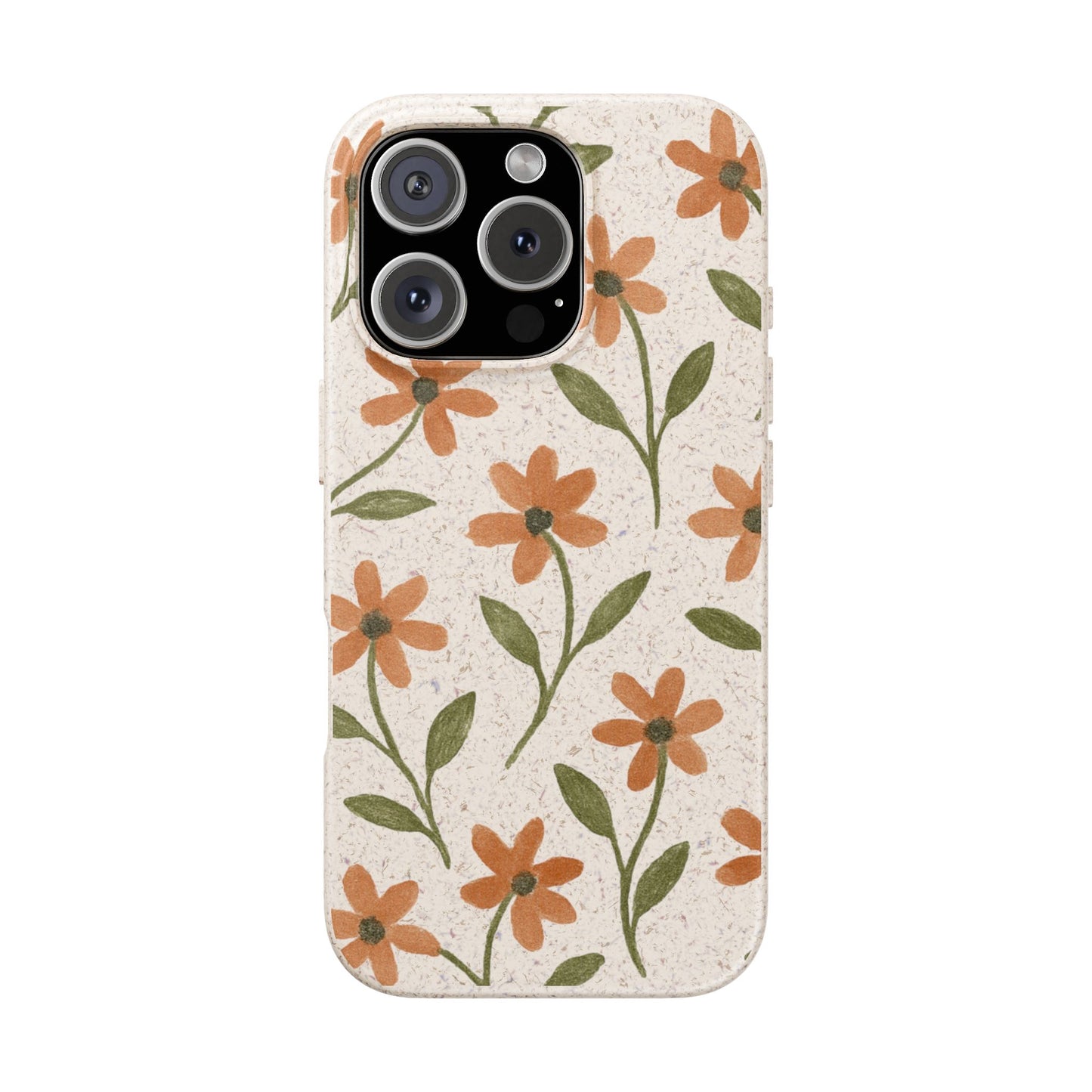 Floral Phone Case - Biodegradable Protective Cover