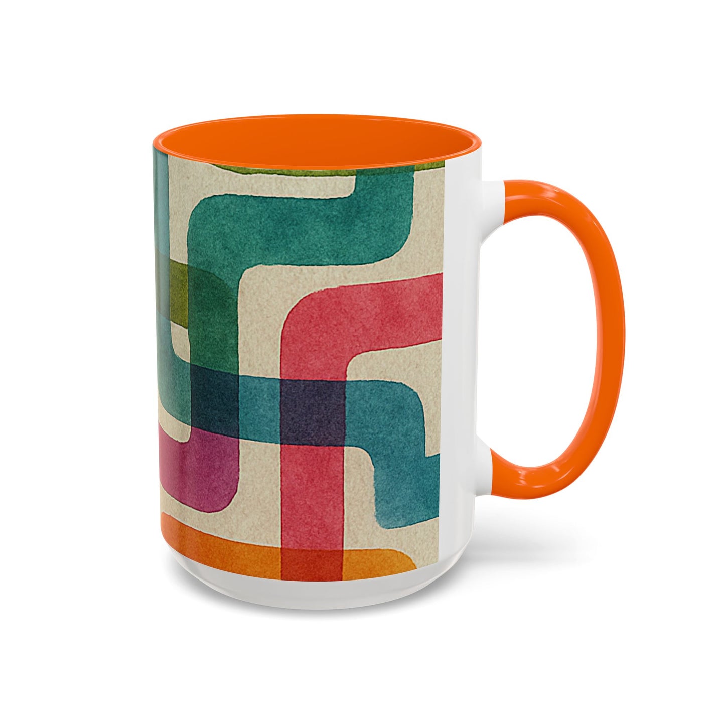 Retro Color Curves Coffee Mug