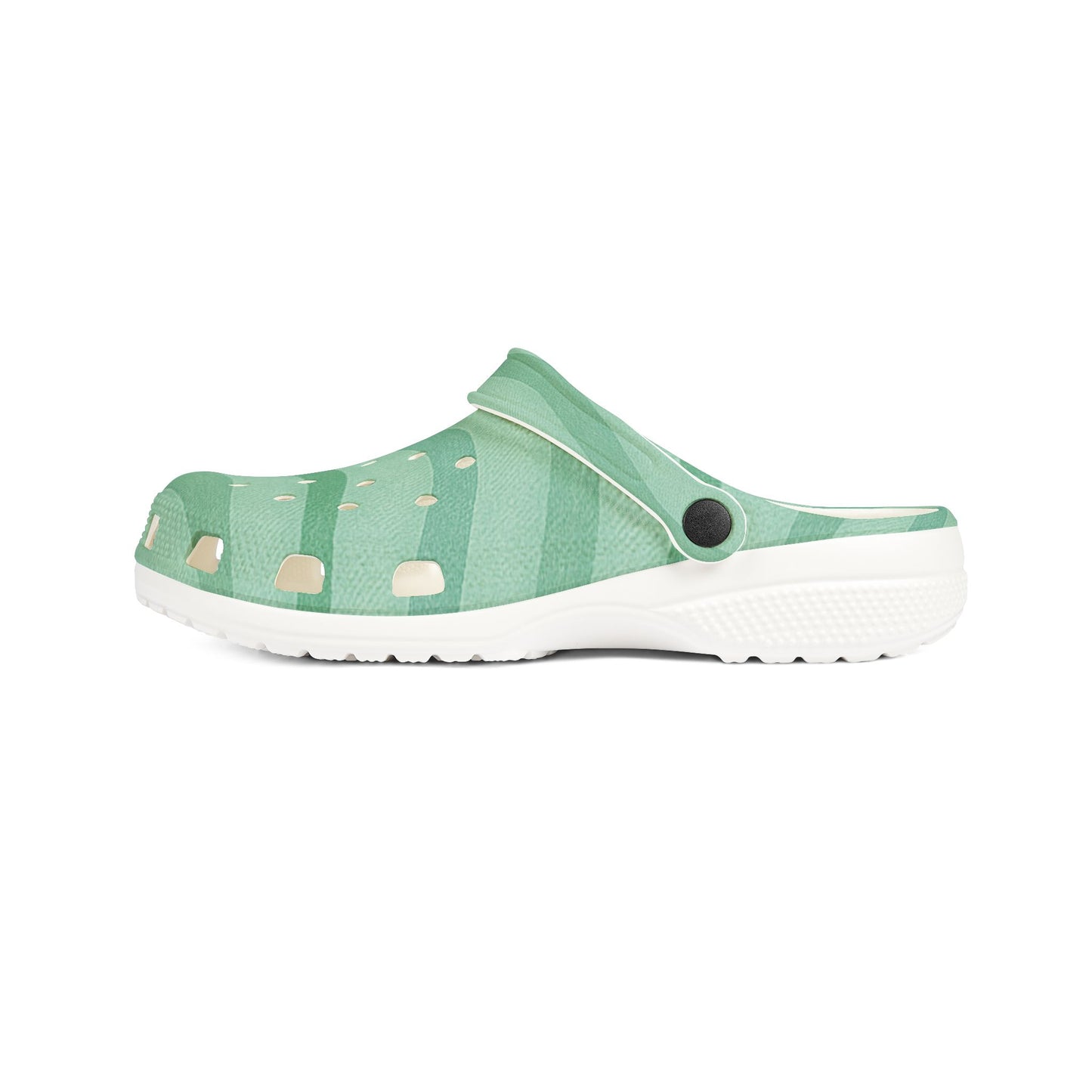 Wavy Stride - Clogs (Green Meadow) Foam Rubber Shoes