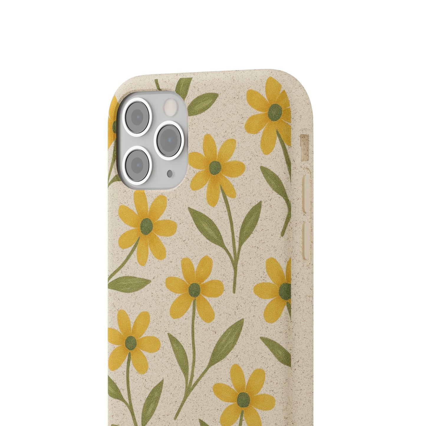 Meadow Bloom Biodegradable Phone Case - Marigold