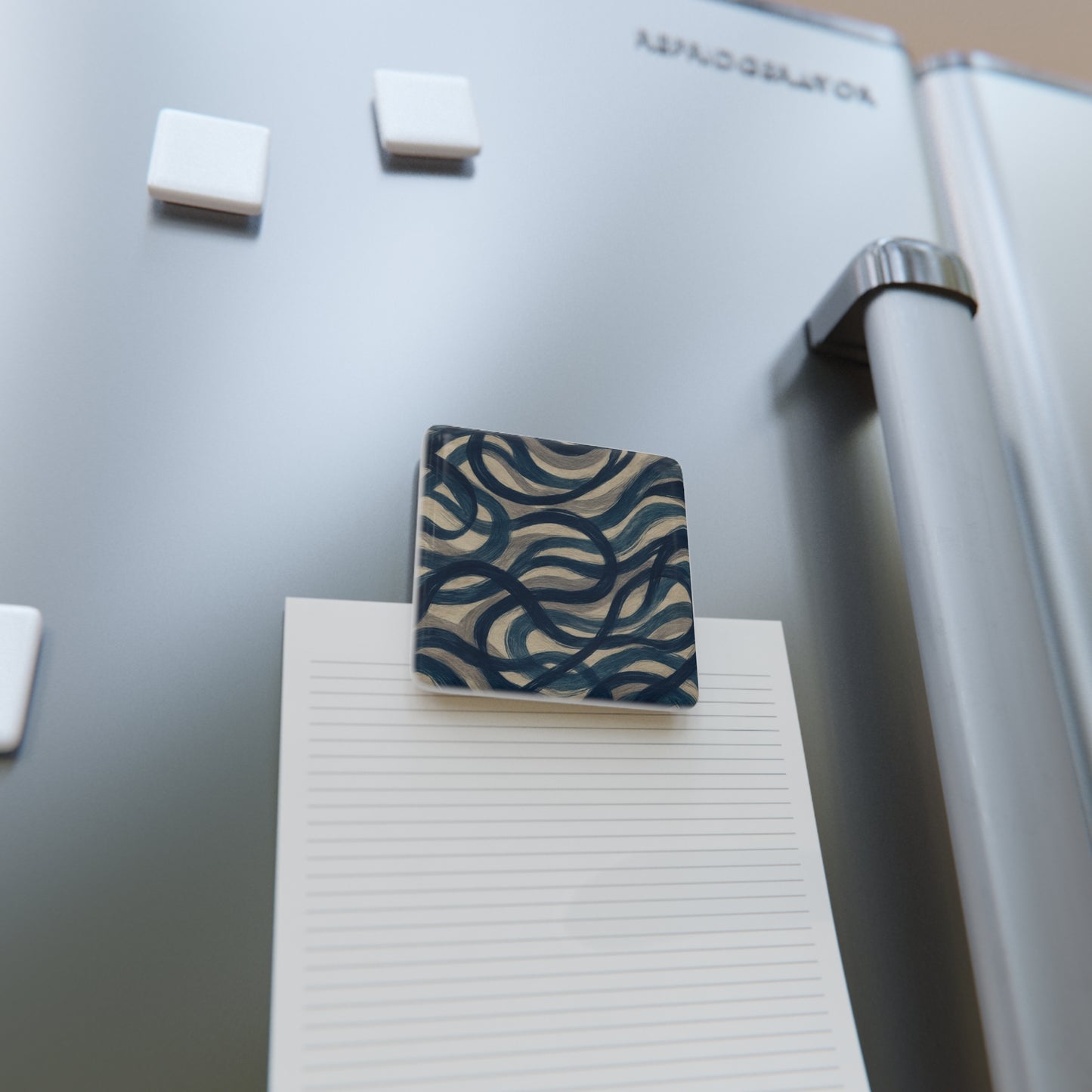 Porcelain Square Magnet -