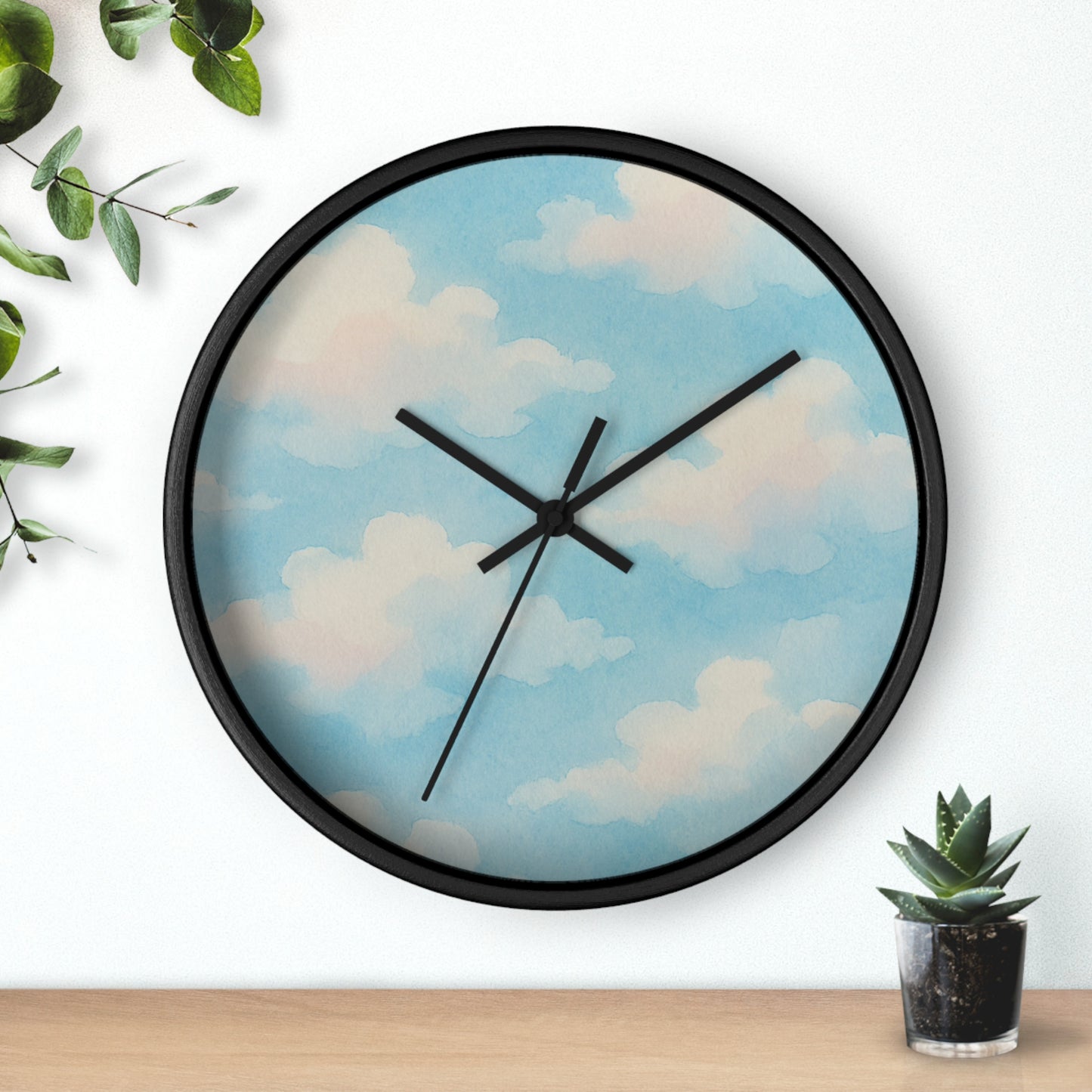 Cloud Wall Clock