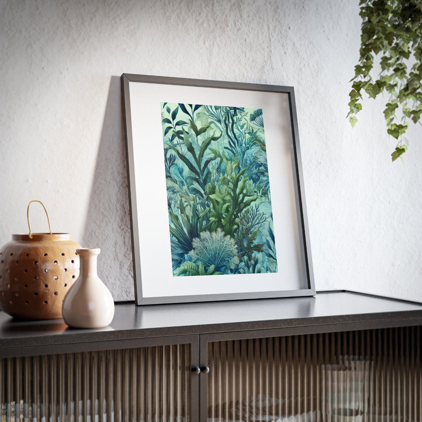 Framed Poster - Matte Finish Art for Coastal Decor