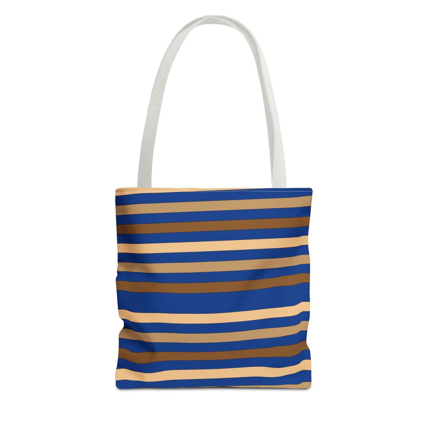 Blue/Brown Tote Bag