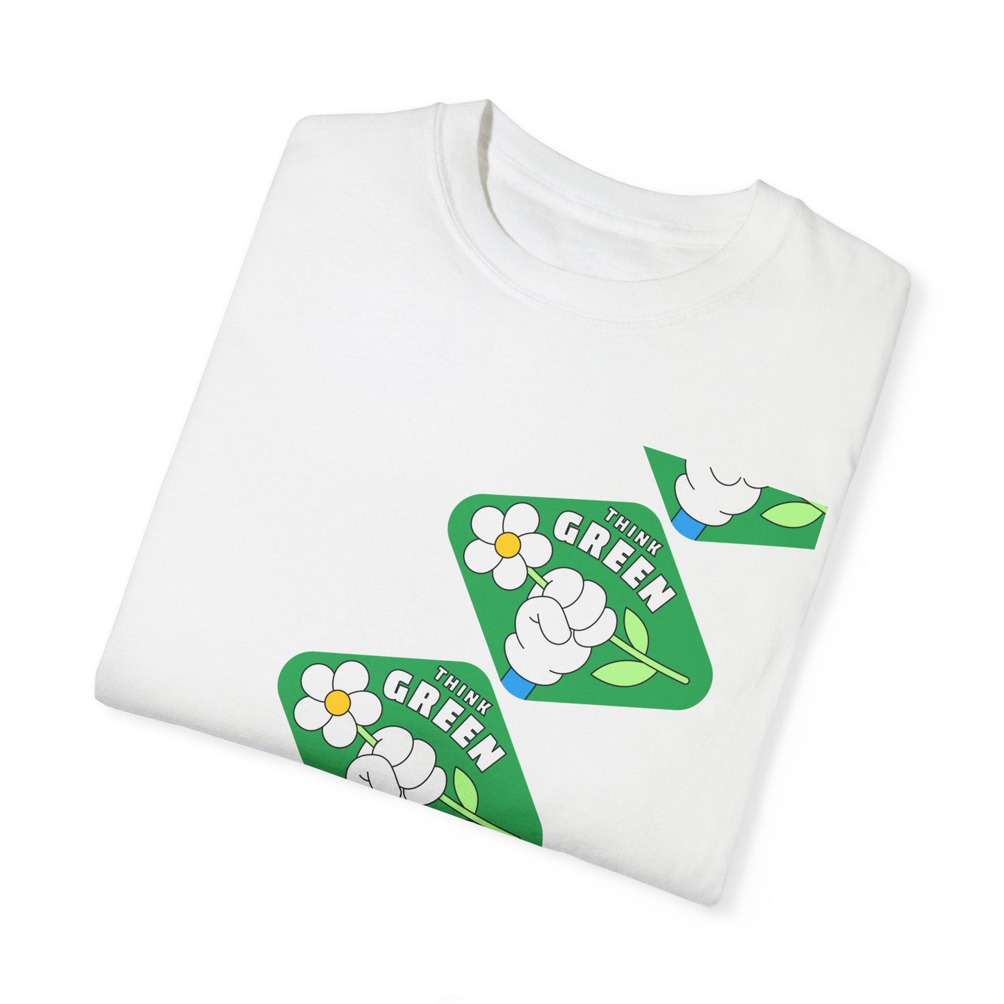 Unisex Garment-Dyed T-shirt - Think Green
