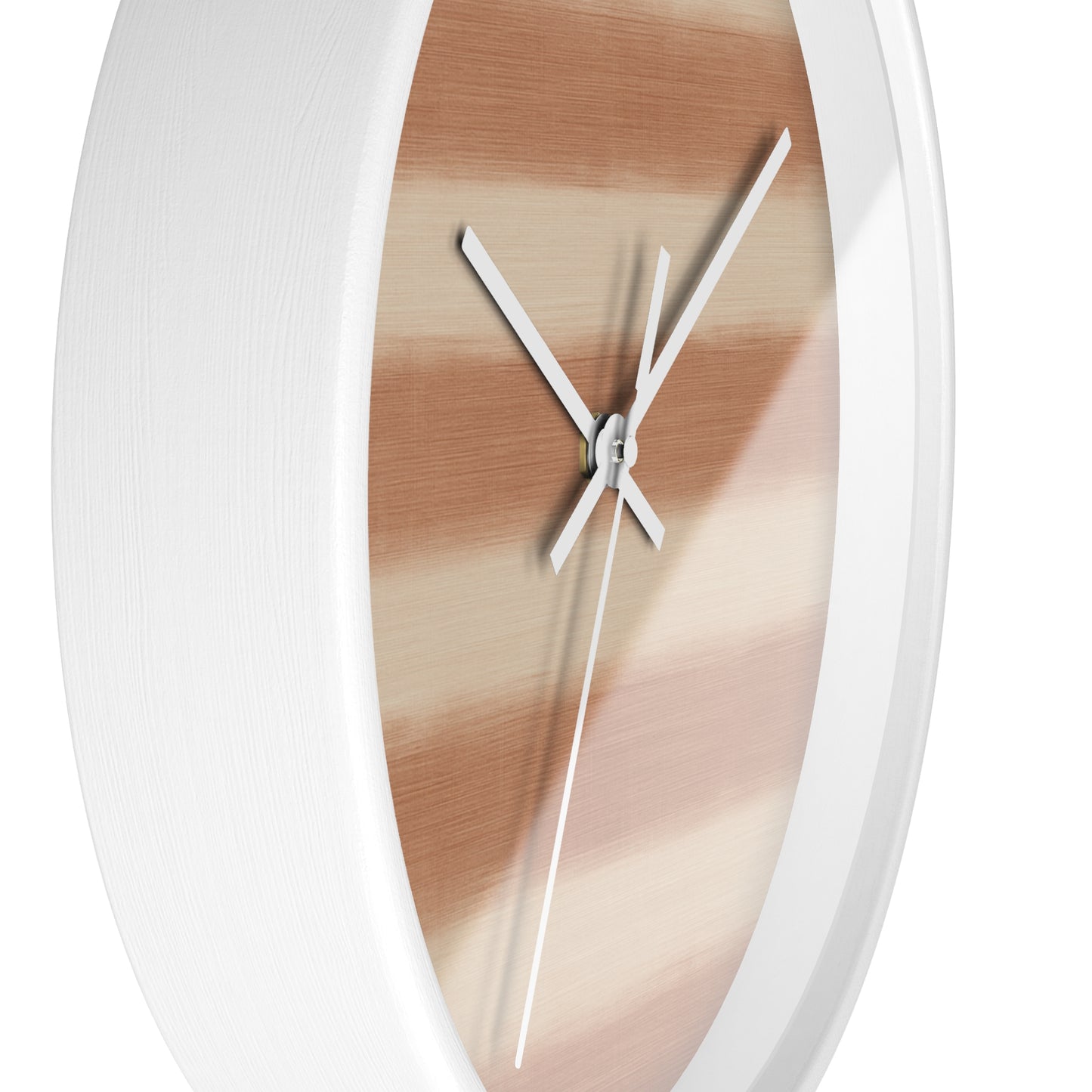 Loom Light Stripes Wall Clock – Clay Fade