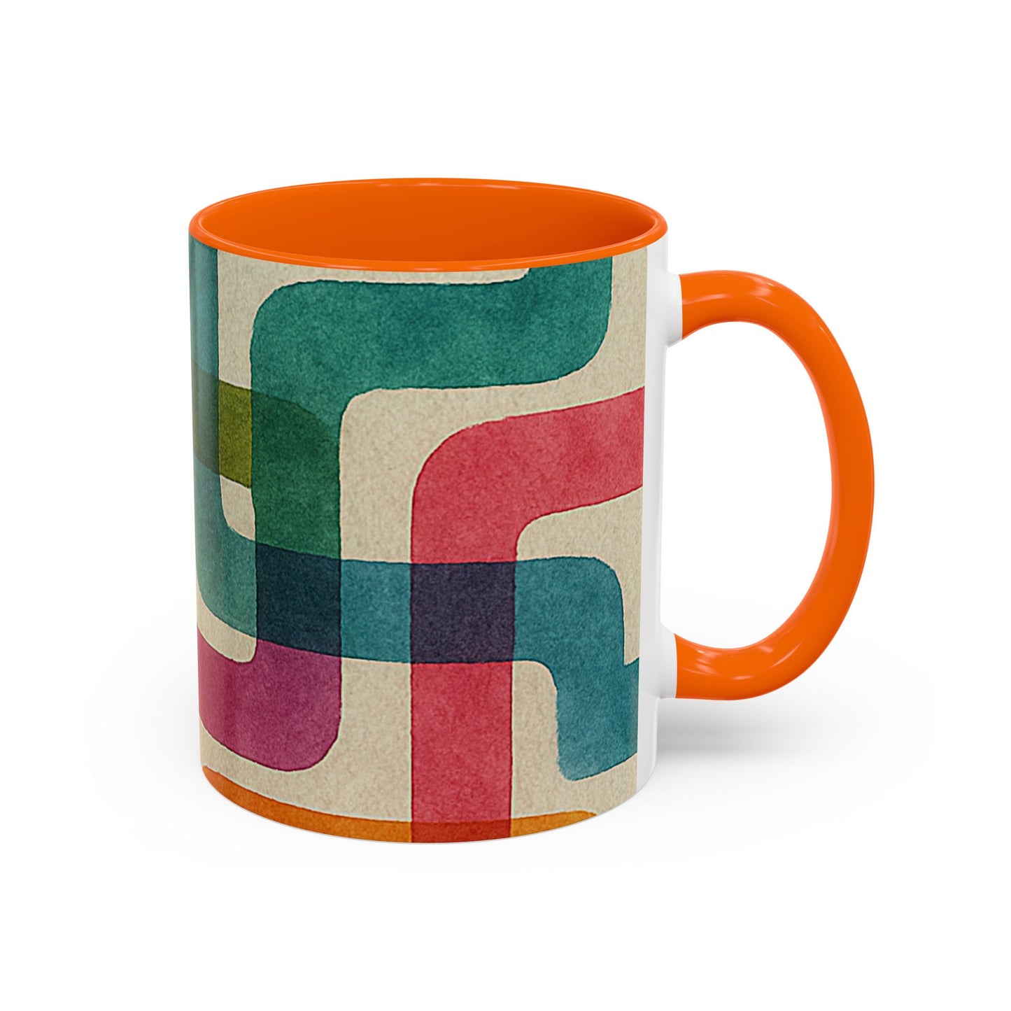 Retro Color Curves Coffee Mug