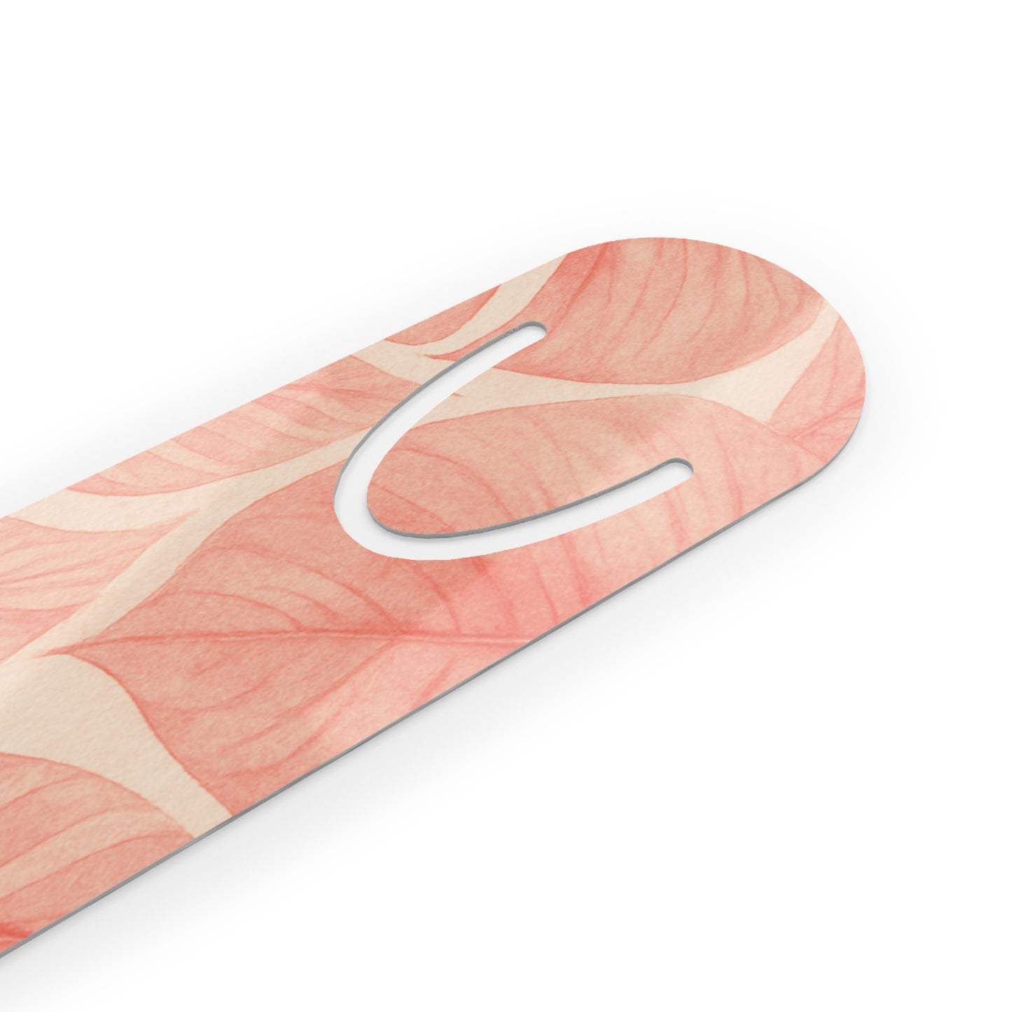 Pink Leaf Bookmark