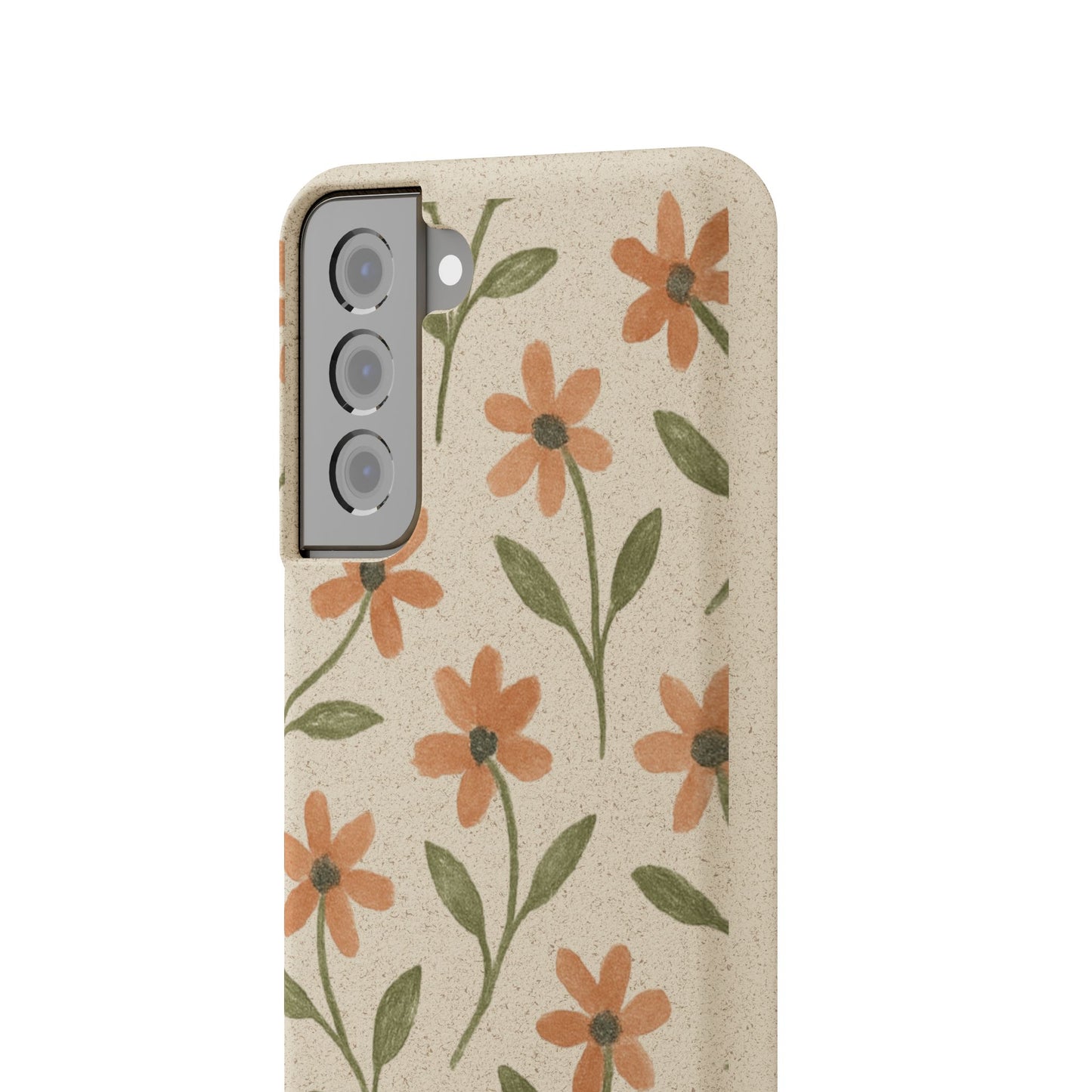 Floral Phone Case - Biodegradable Protective Cover