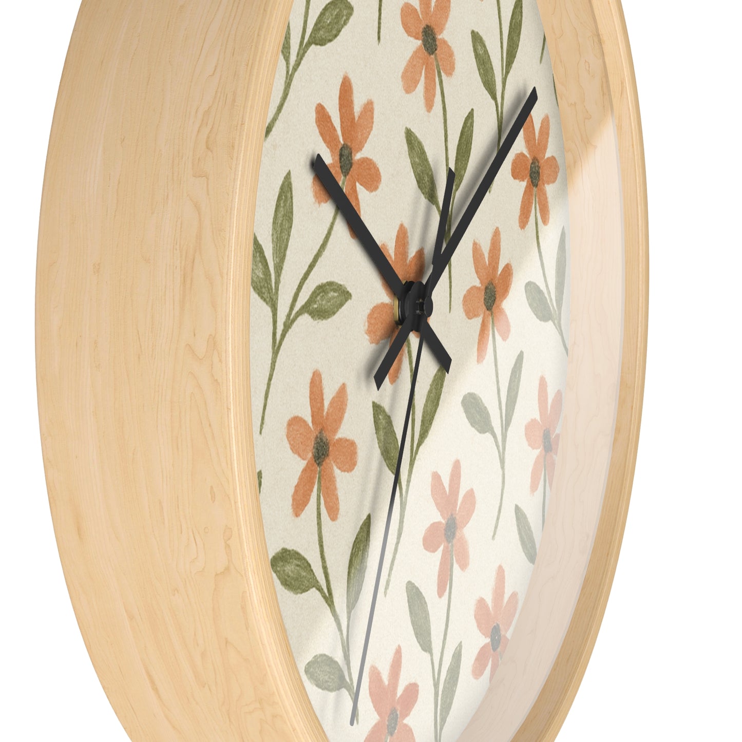 Meadow Bloom Wall Clock - Marigold