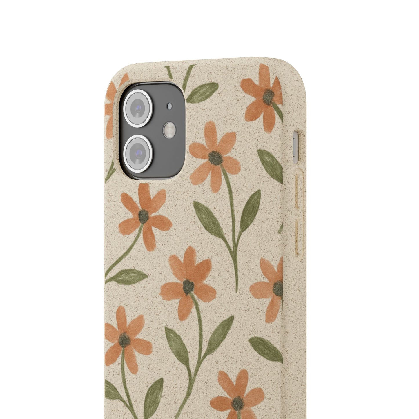 Floral Phone Case - Biodegradable Protective Cover