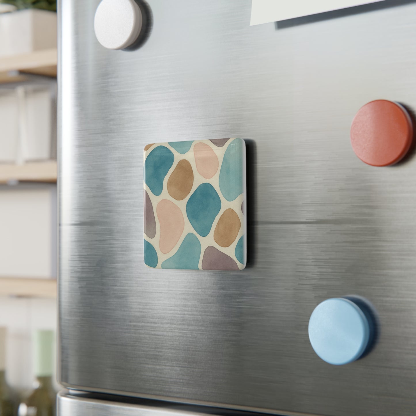 Pebble Porcelain Magnet