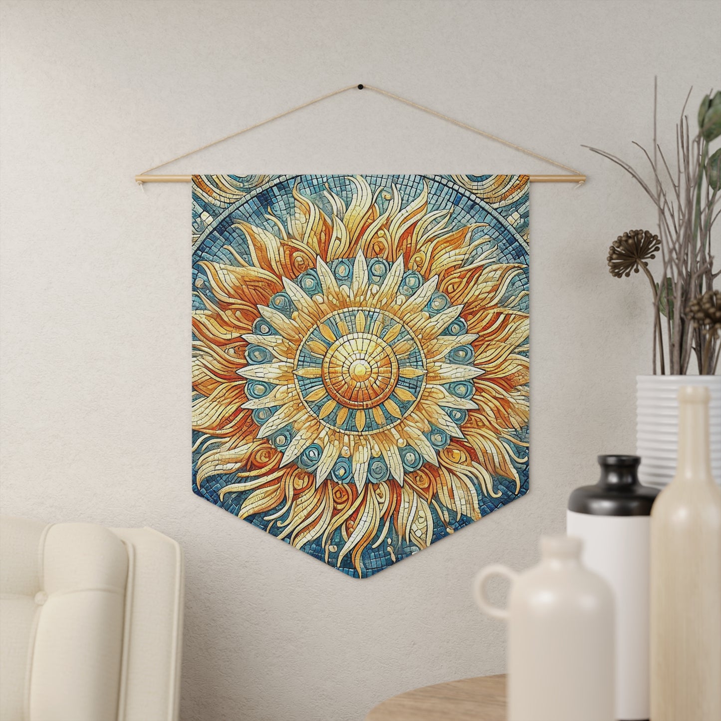 Mosaic Sun Pennant