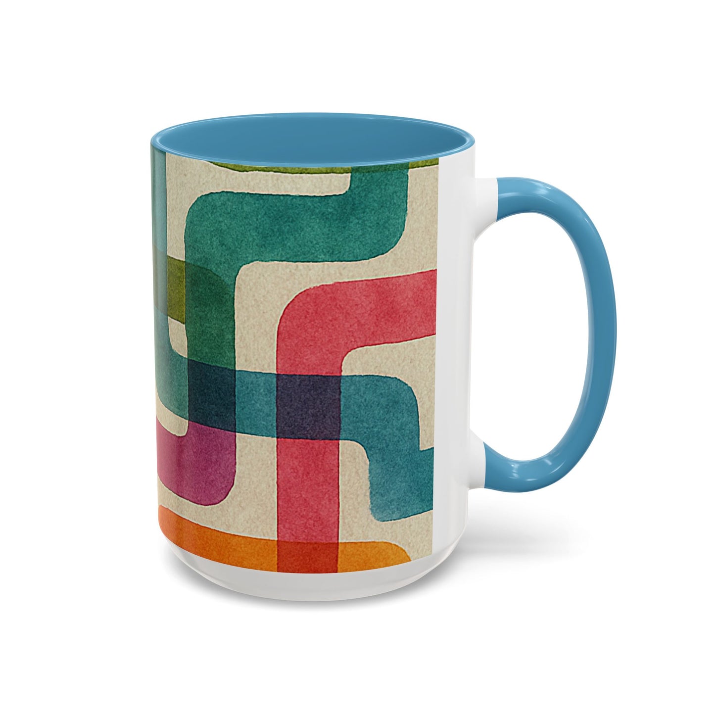 Retro Color Curves Coffee Mug