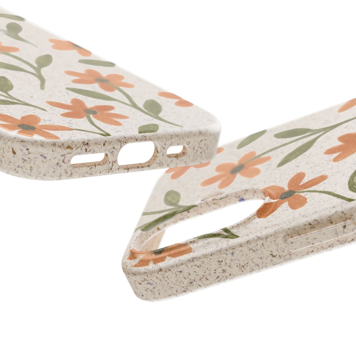 Floral Phone Case - Biodegradable Protective Cover