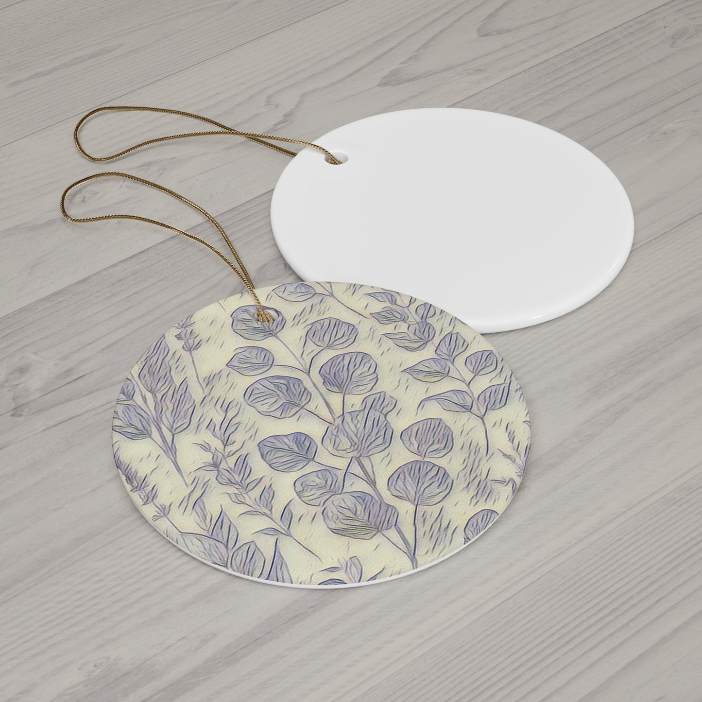 Eculyptus Breeze Ceramic Ornament (4 Shapes)