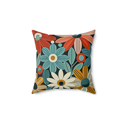 Floral Throw Pillow