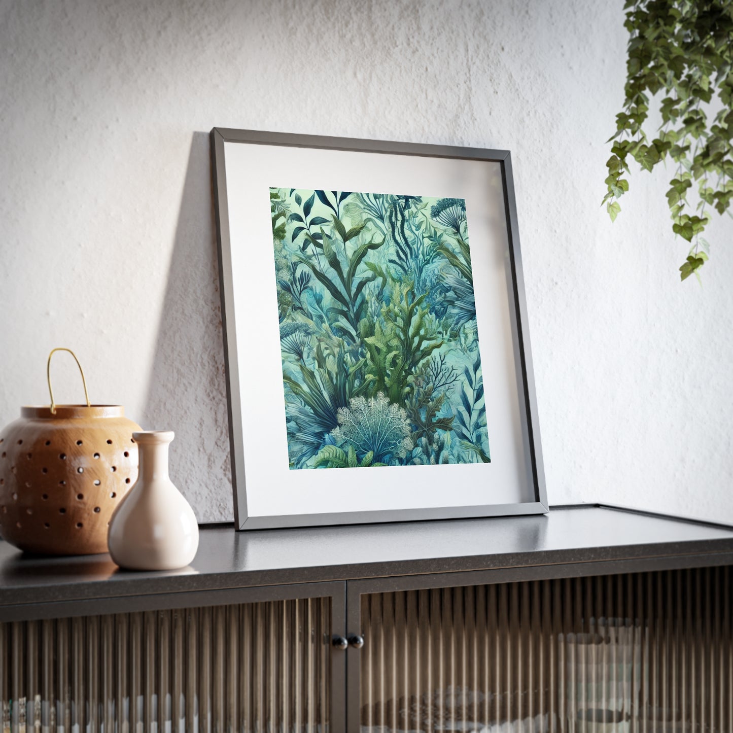 Framed Poster - Matte Finish Art for Coastal Decor