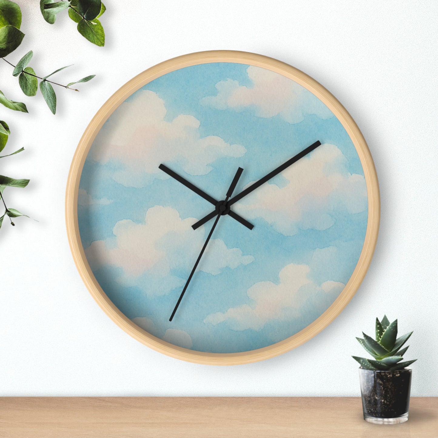 Cloud Wall Clock