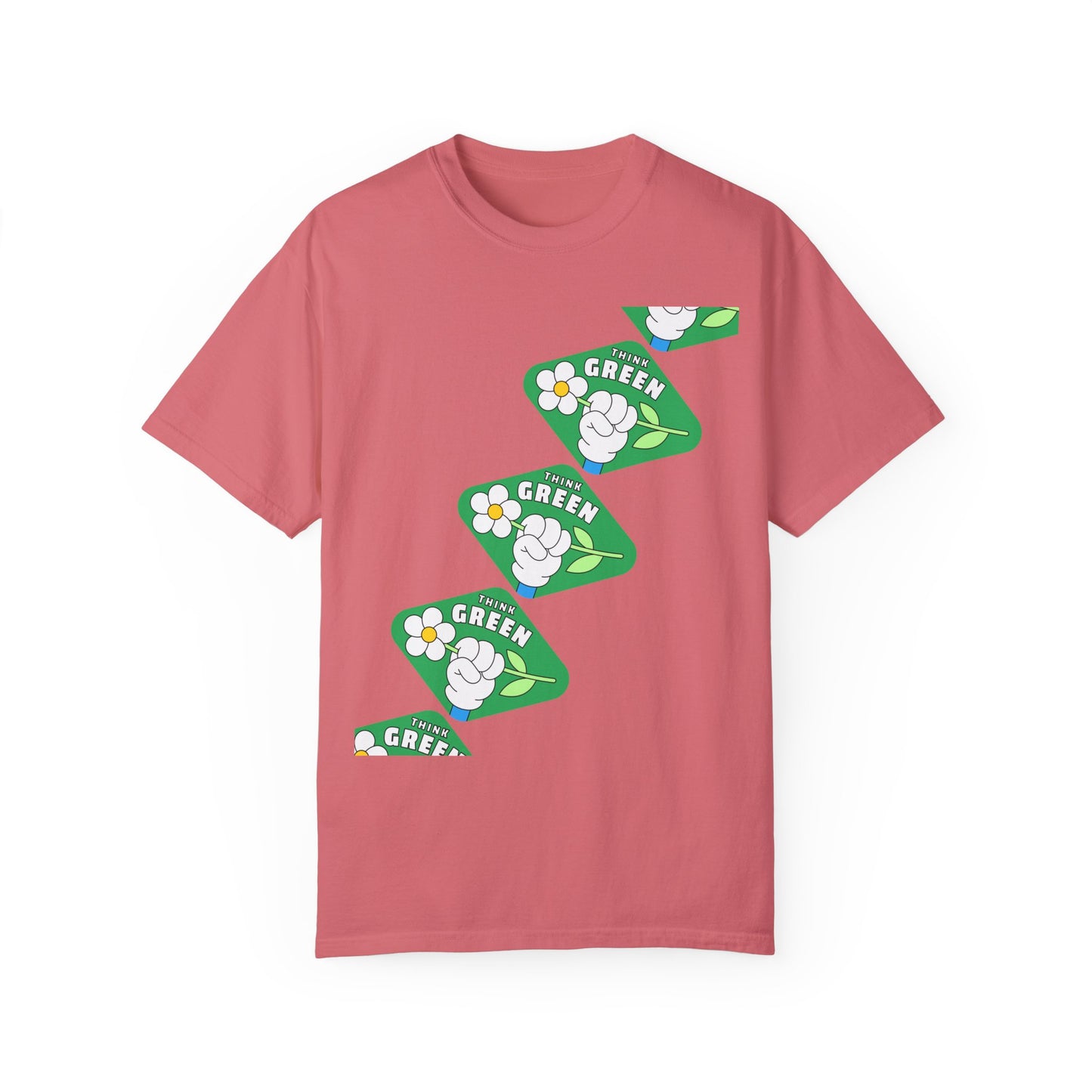 Unisex Garment-Dyed T-shirt - Think Green