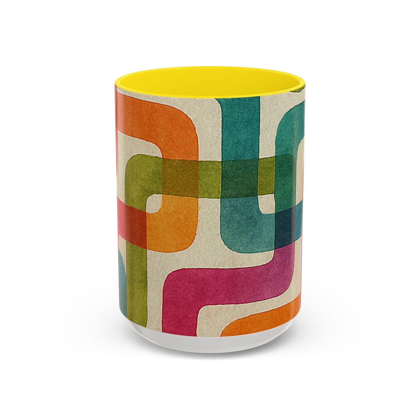 Retro Color Curves Coffee Mug