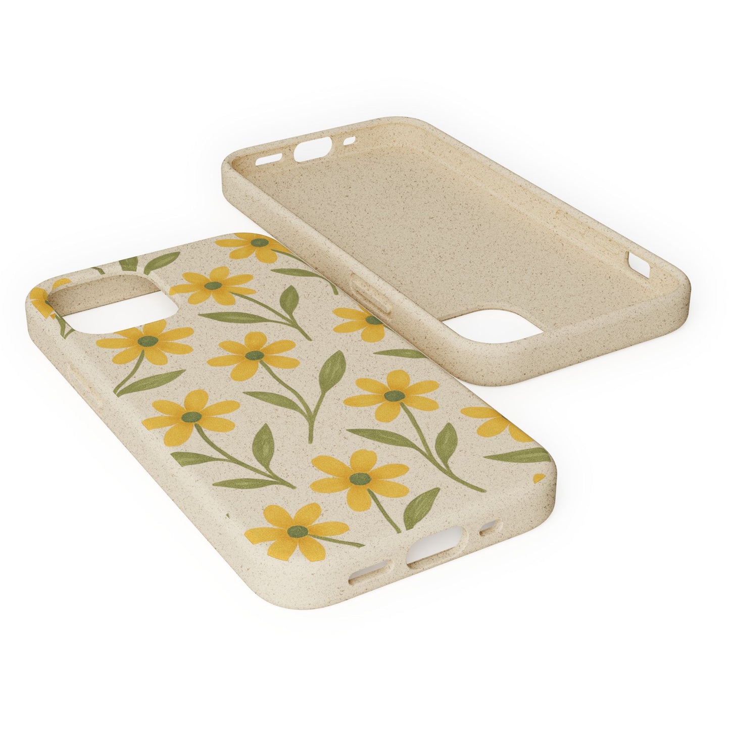 Meadow Bloom Biodegradable Phone Case - Marigold