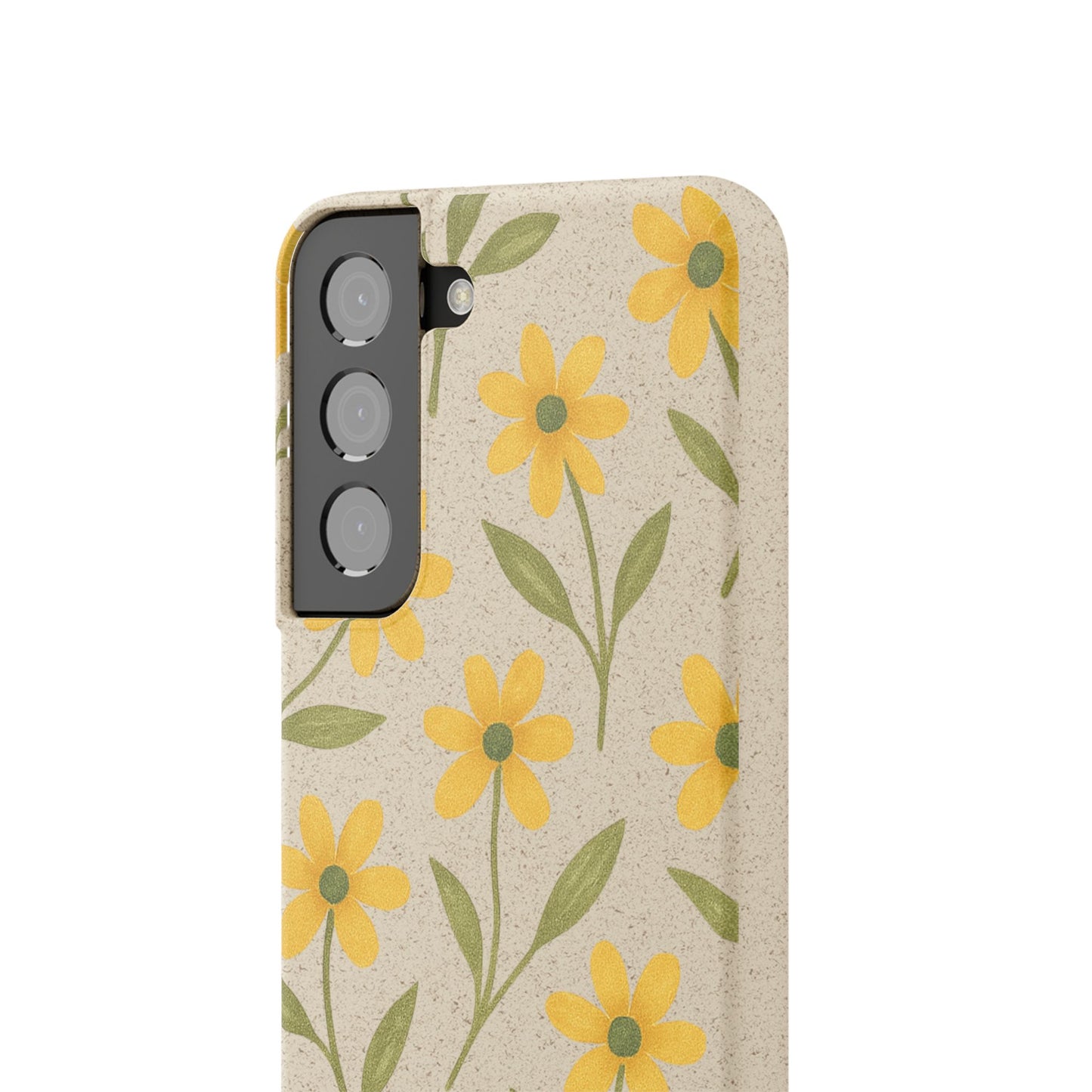 Meadow Bloom Biodegradable Phone Case - Marigold