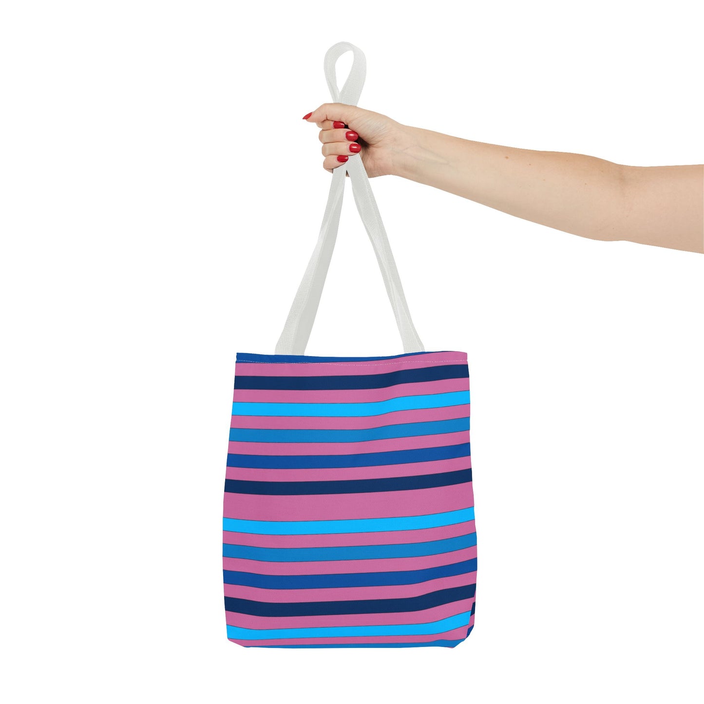 Pink/Blue Tote Bag