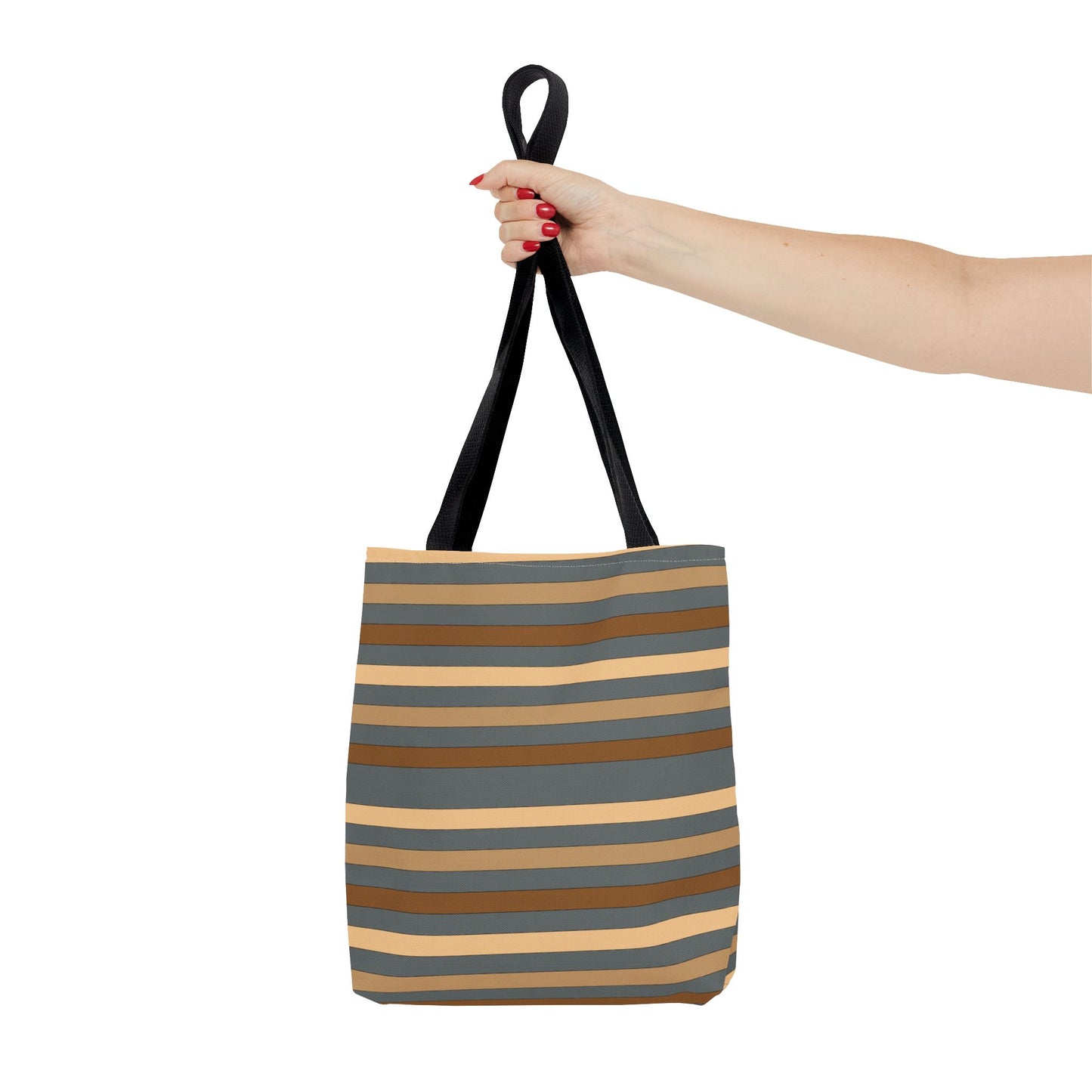 Grey/Brown Tote Bag