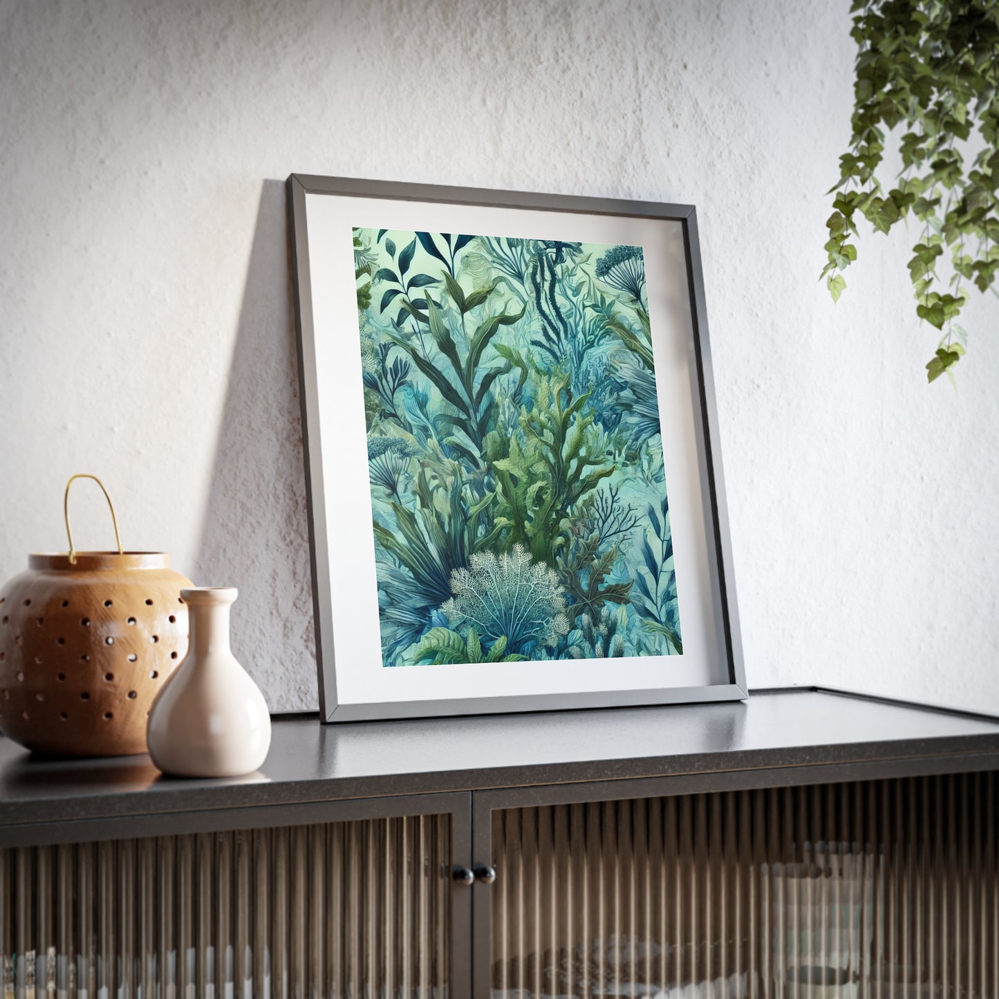Framed Poster - Matte Finish Art for Coastal Decor