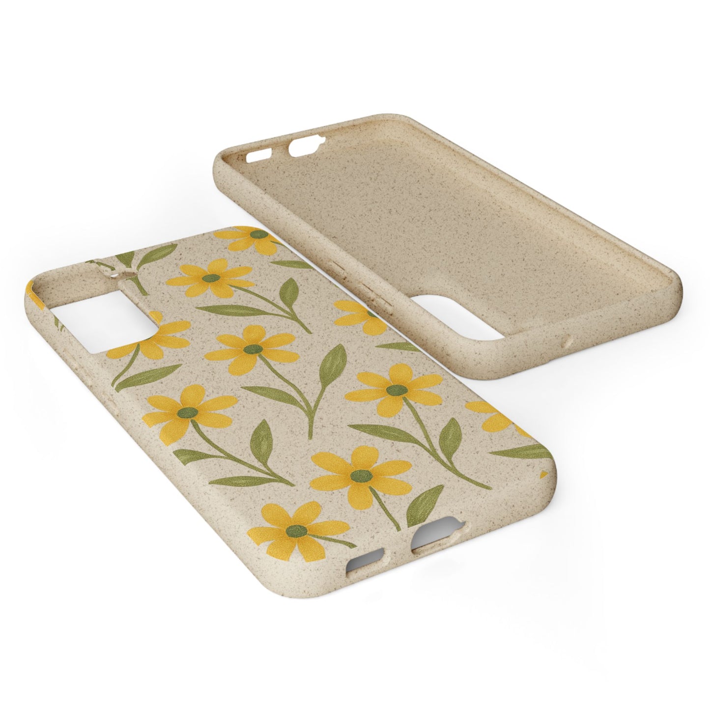 Meadow Bloom Biodegradable Phone Case - Marigold